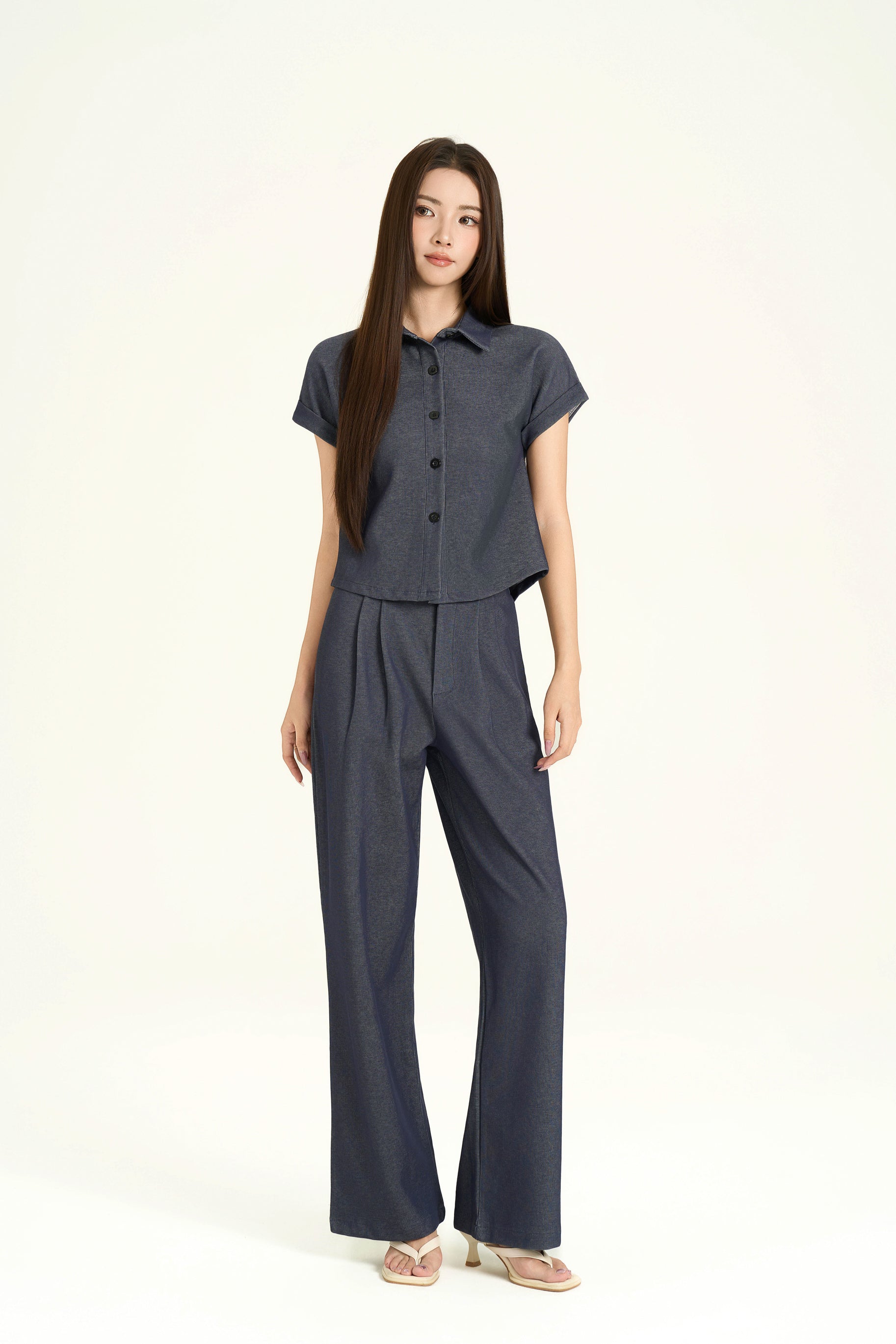 Casey Denim Blouse