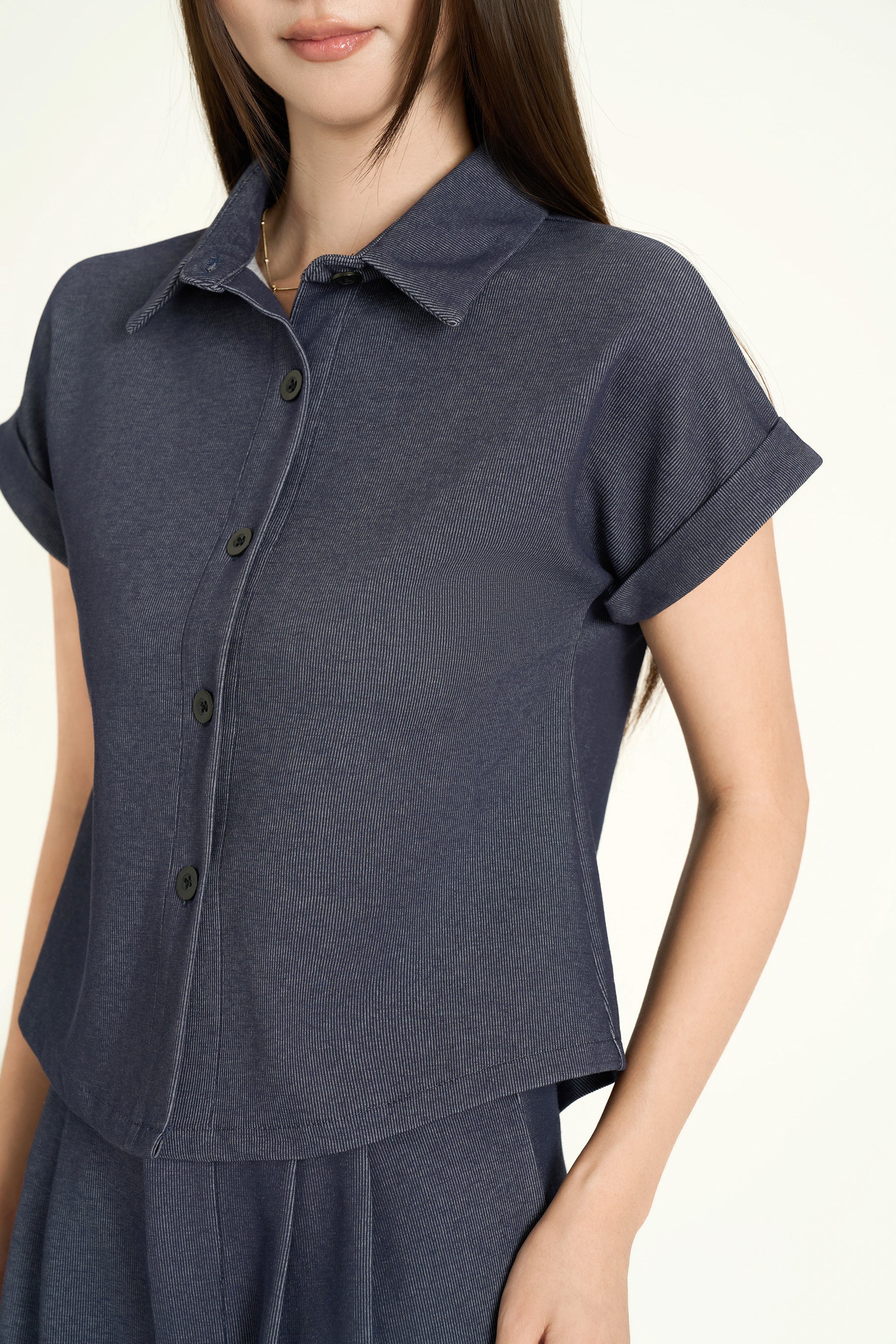 Casey Denim Blouse