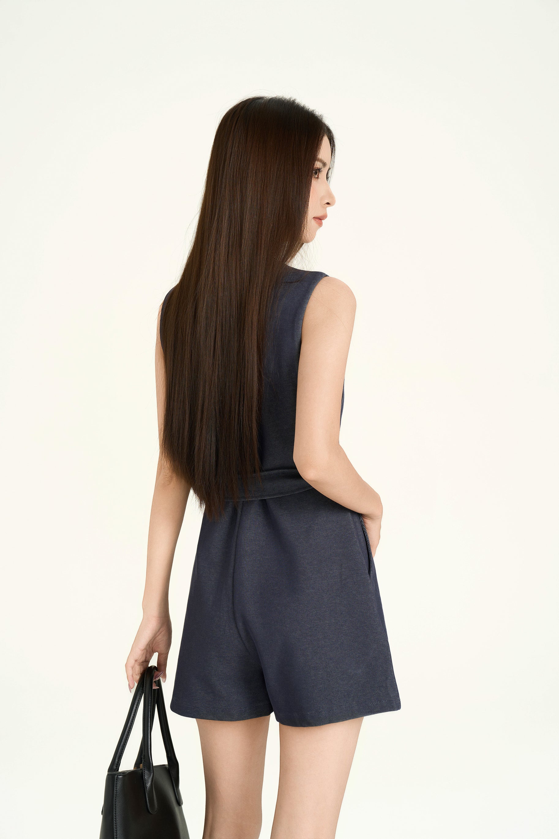 Willa Denim Romper