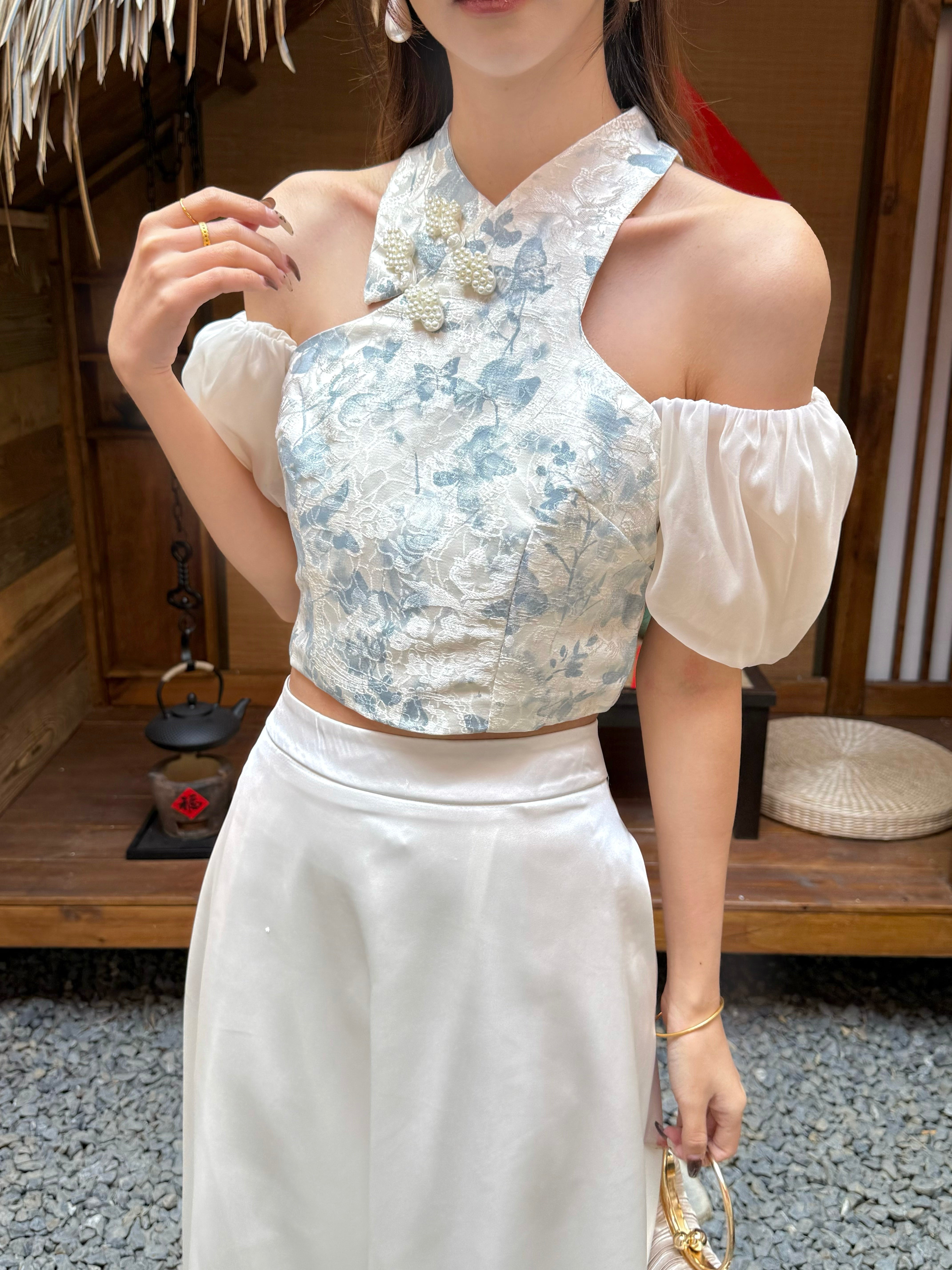 Xi Xiu Cheongsam Top