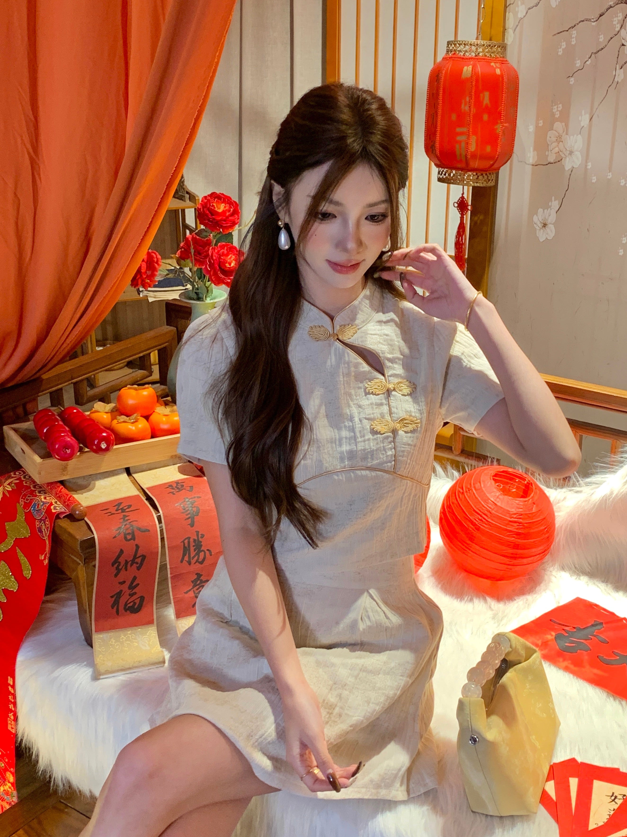 Jia Qing Cheongsam Top