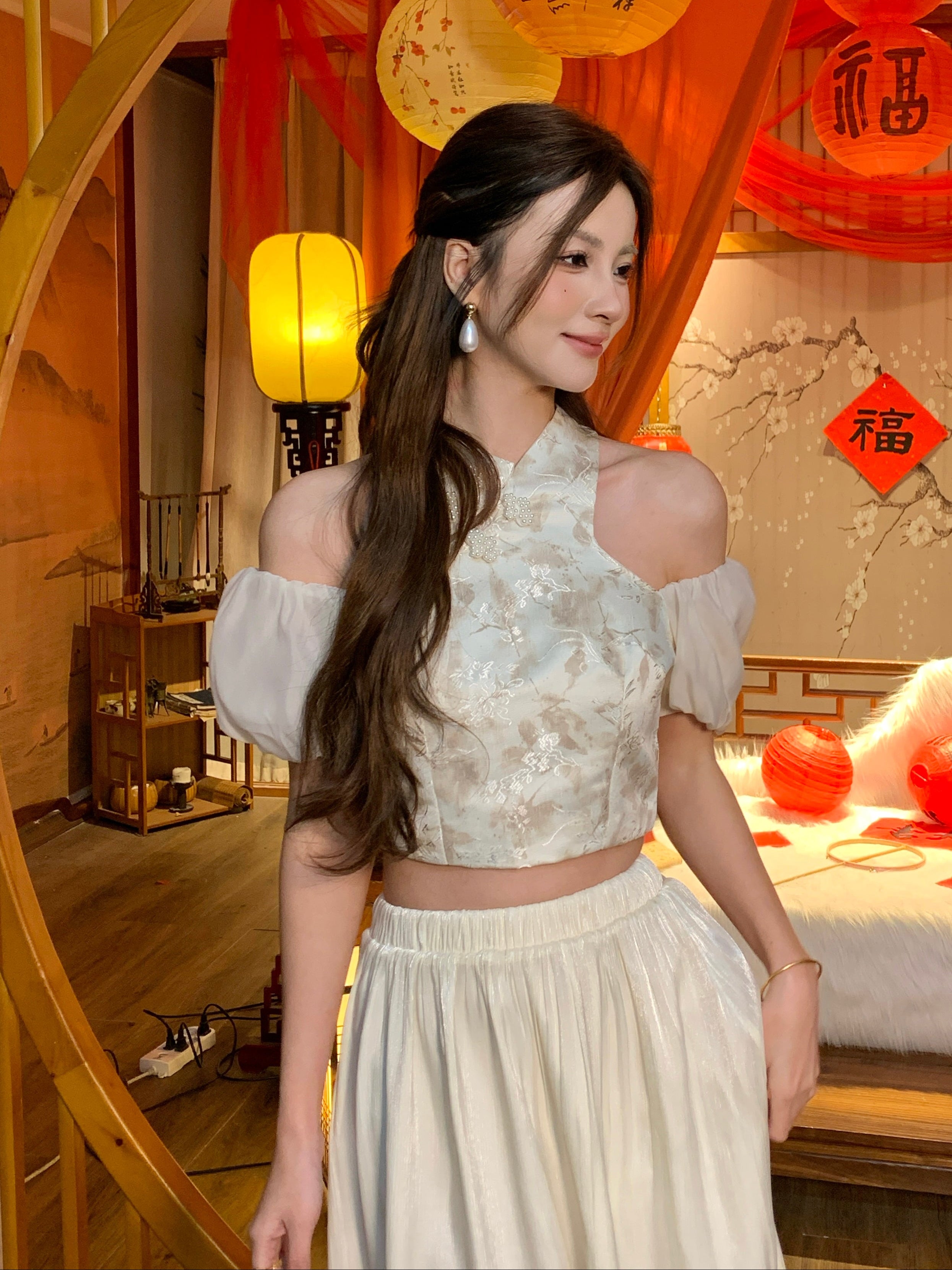 Xi Xiu Cheongsam Top