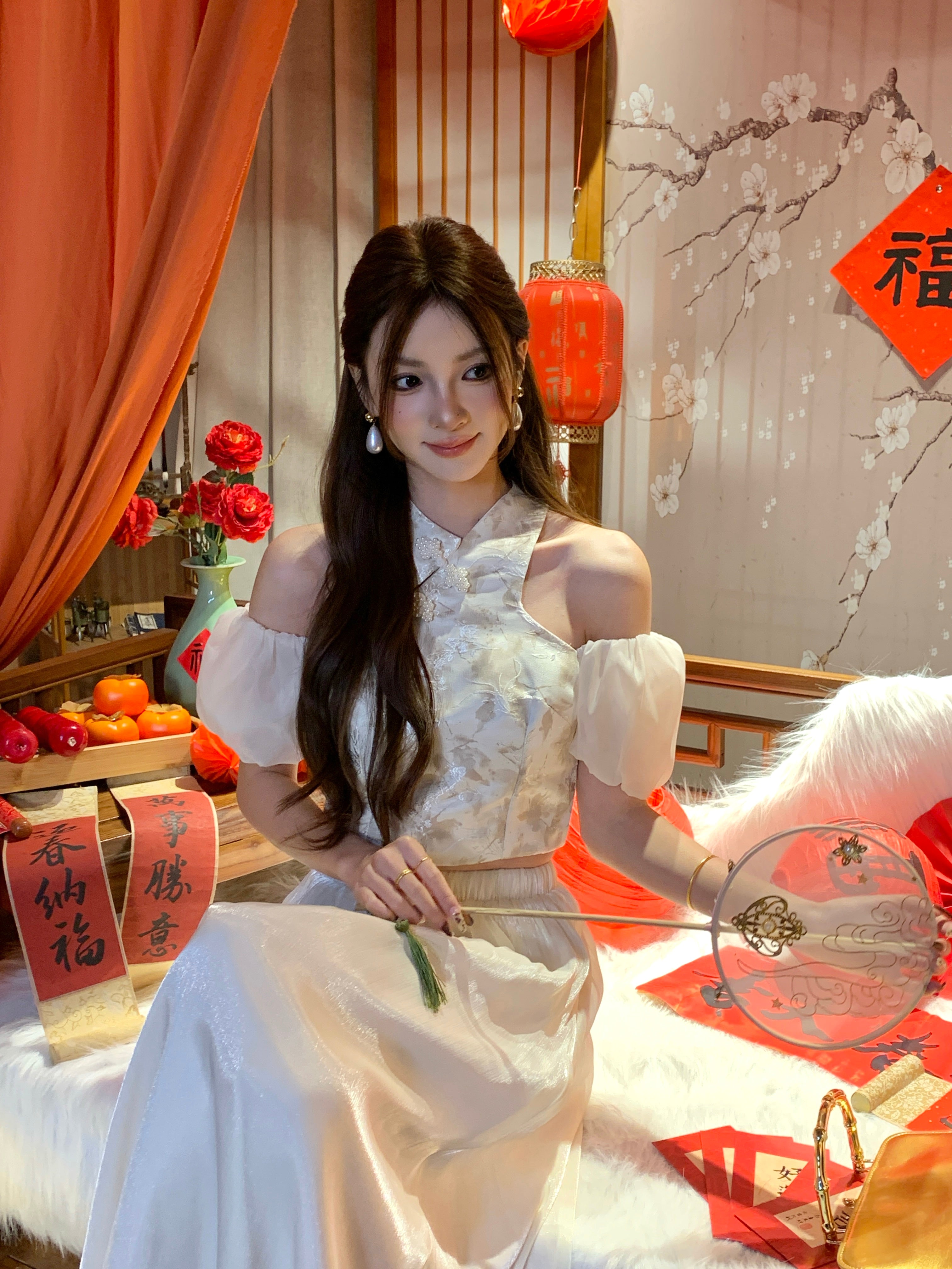 Xi Xiu Cheongsam Top