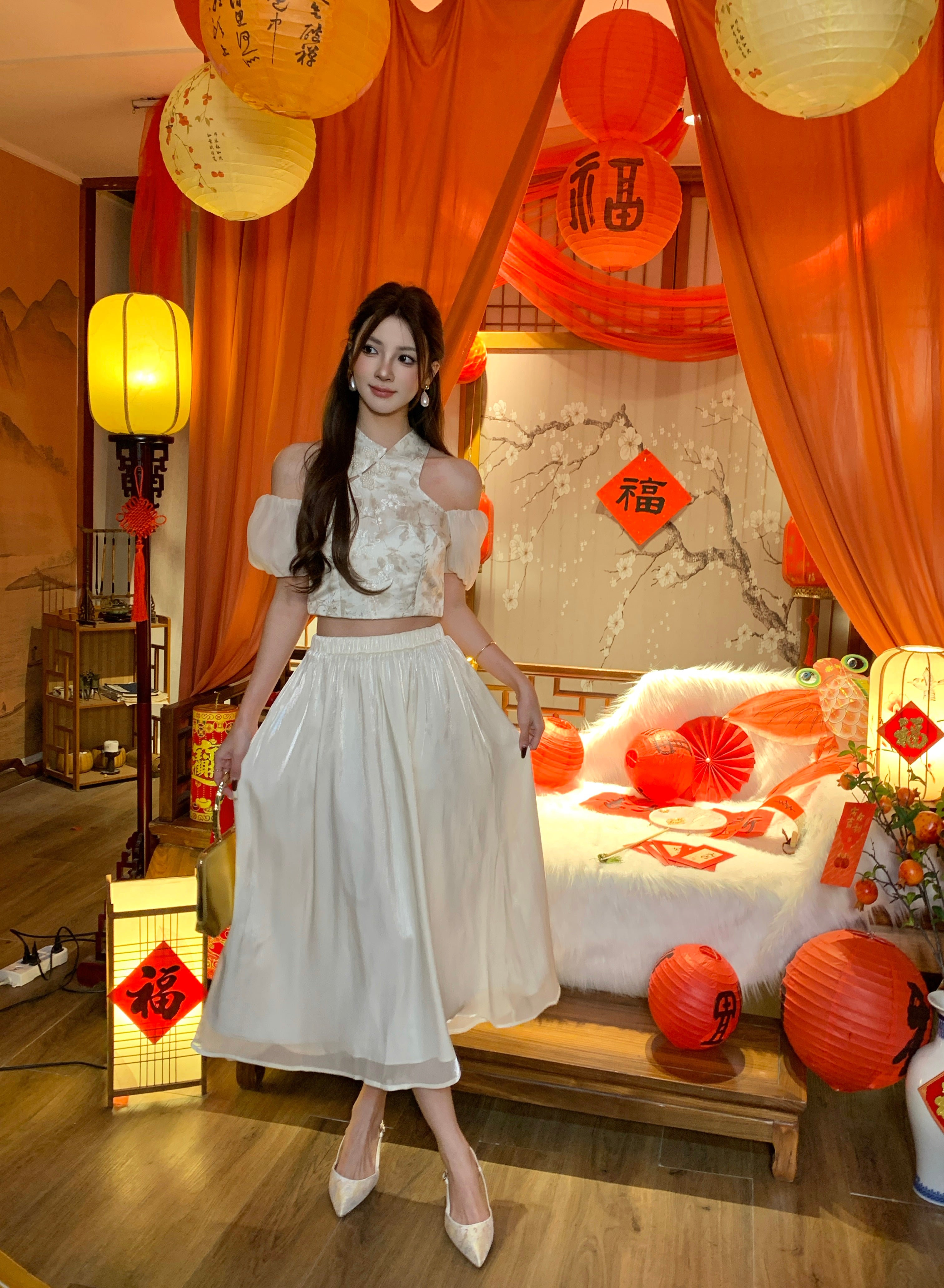 Xi Xiu Cheongsam Top