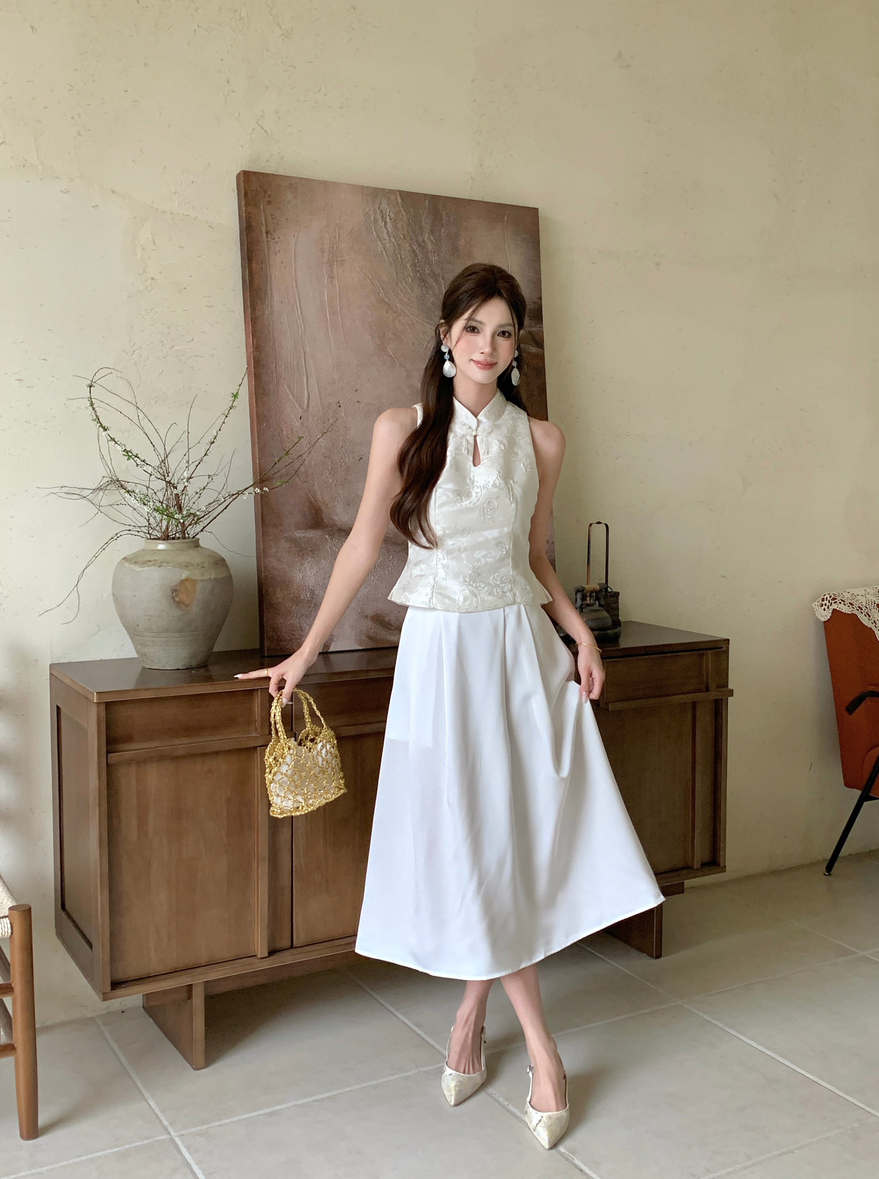 An Ya Cheongsam Top