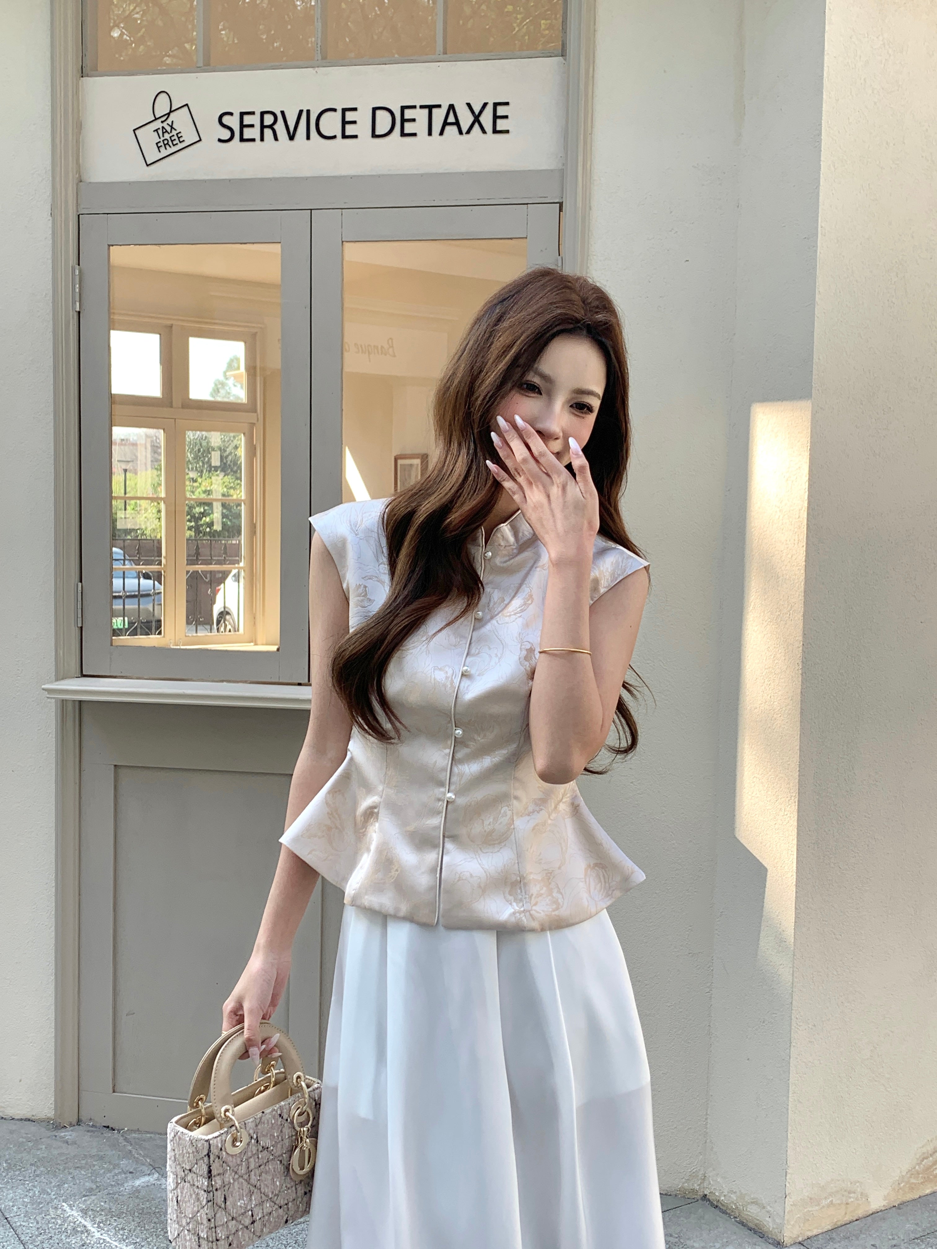 Qing Yun Cheongsam Top