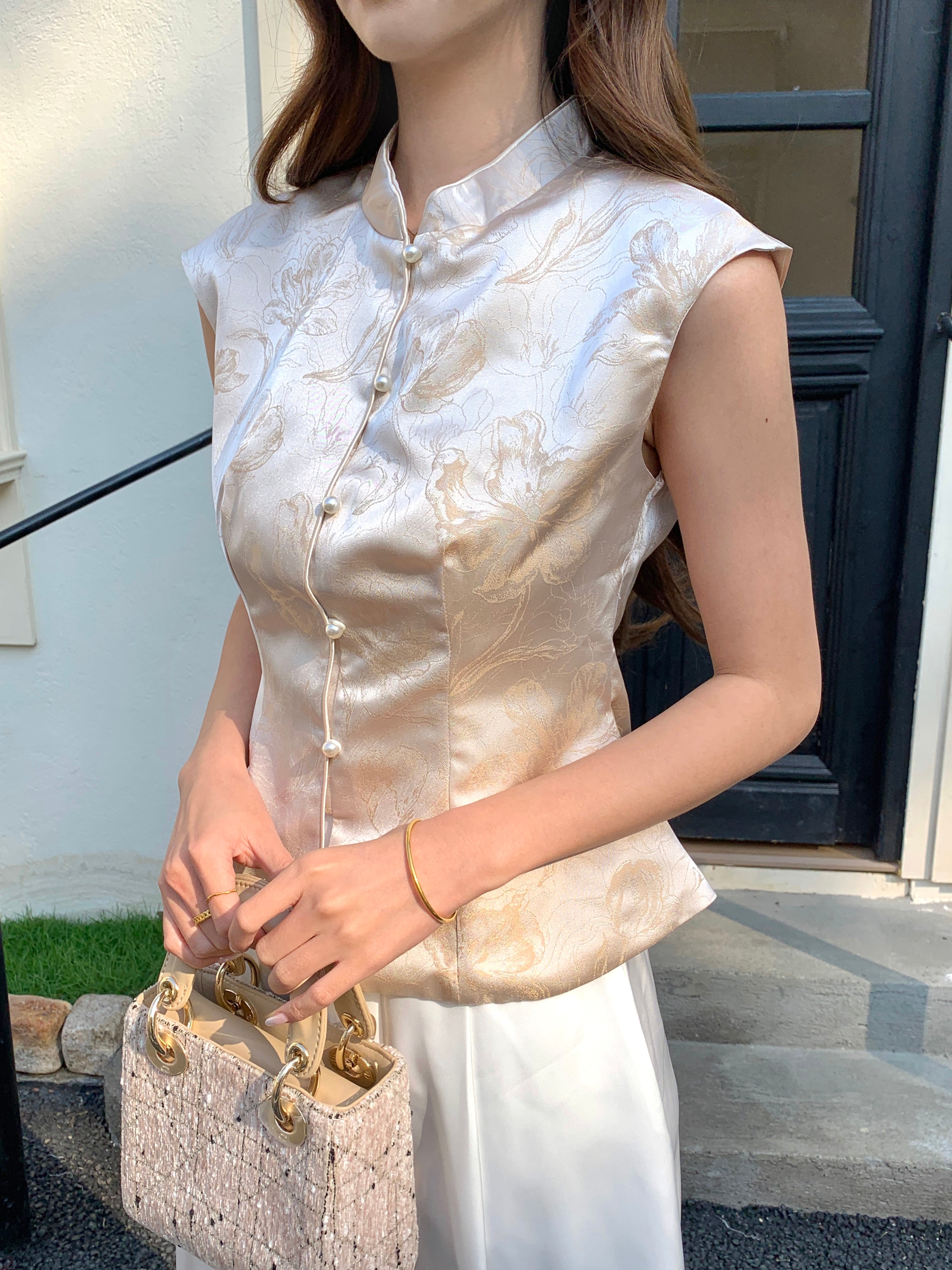 Qing Yun Cheongsam Top
