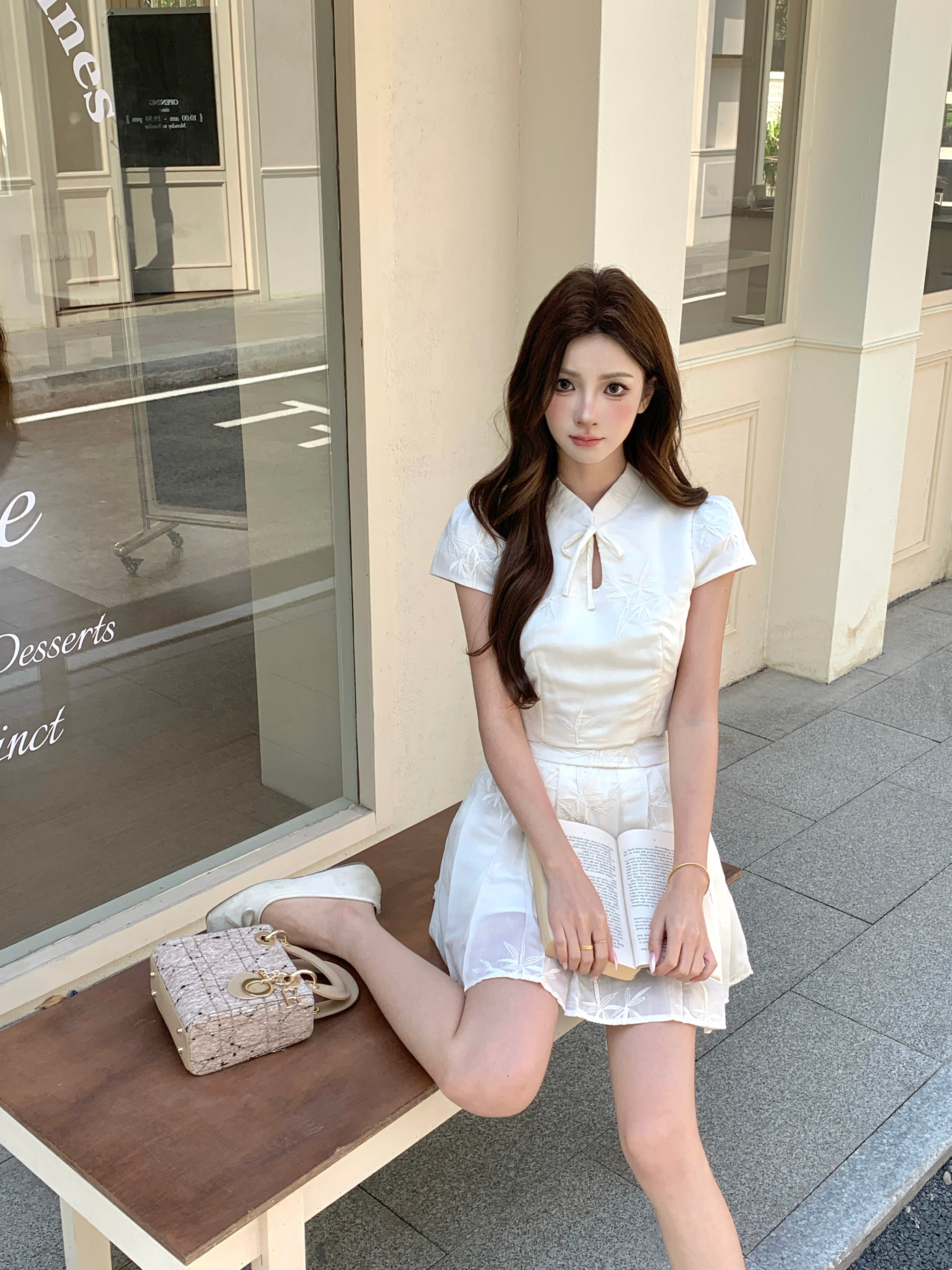 Xiu Chun Cheongsam Top