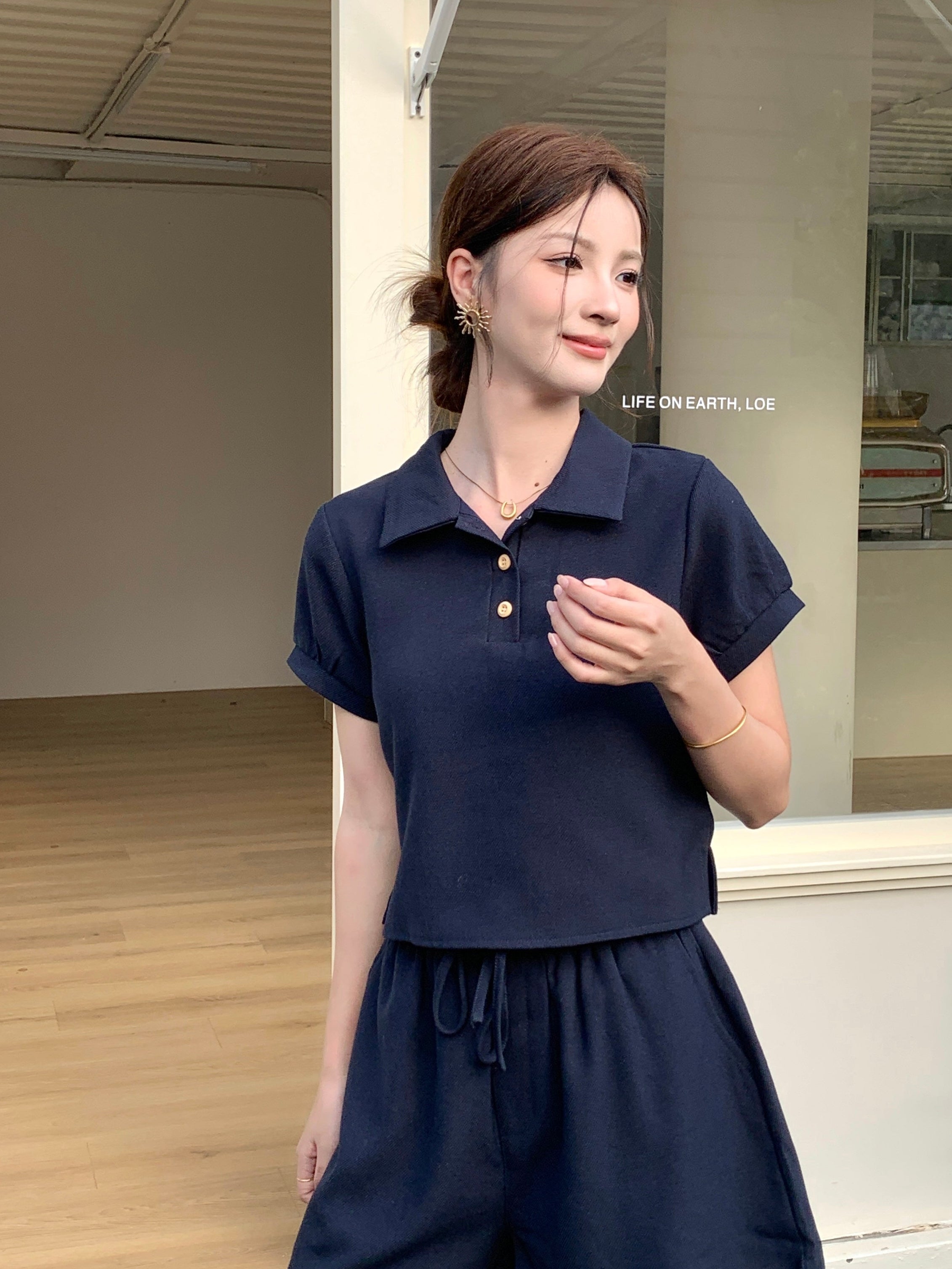 Soomin Polo Top