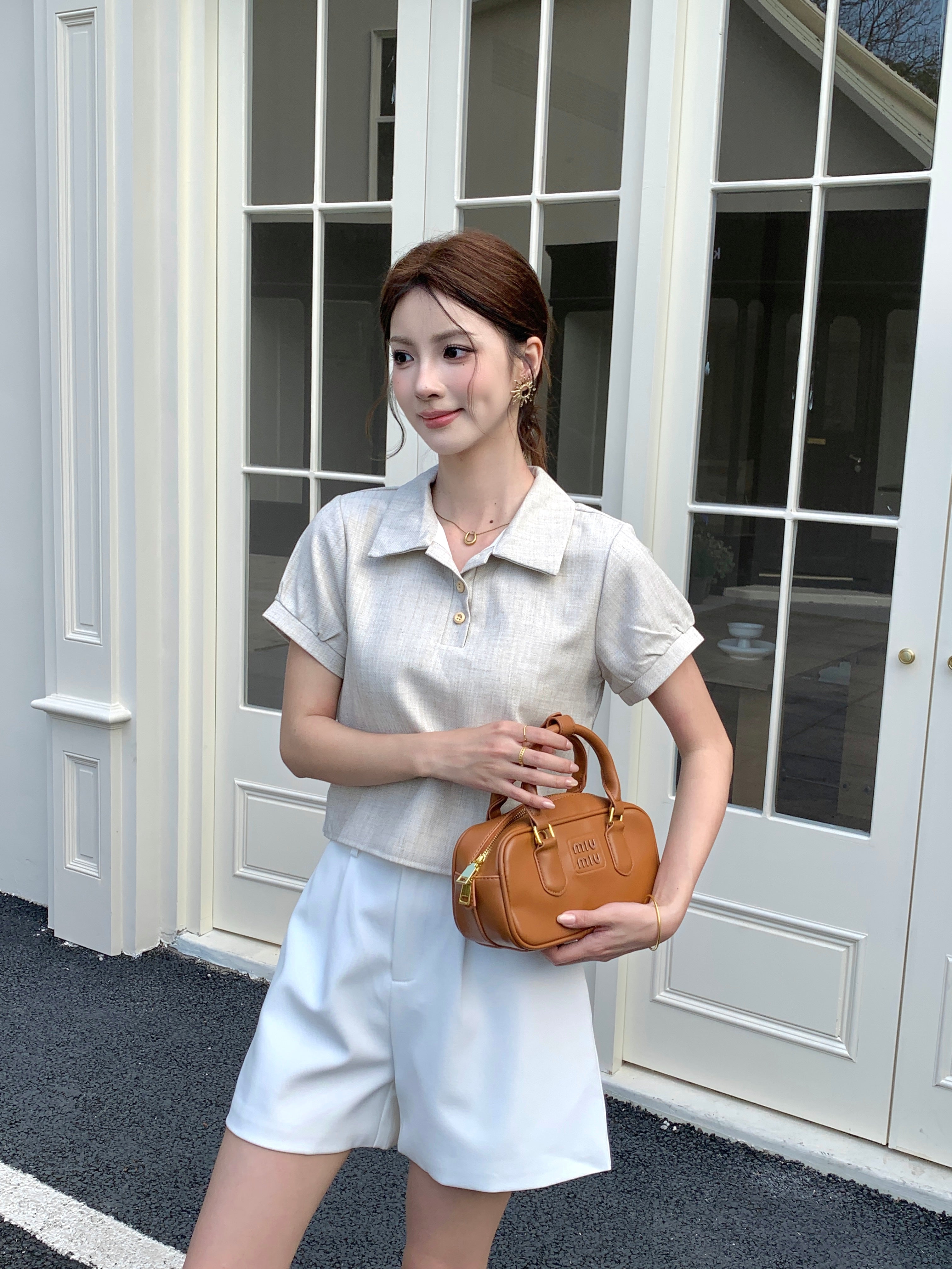Soomin Polo Top