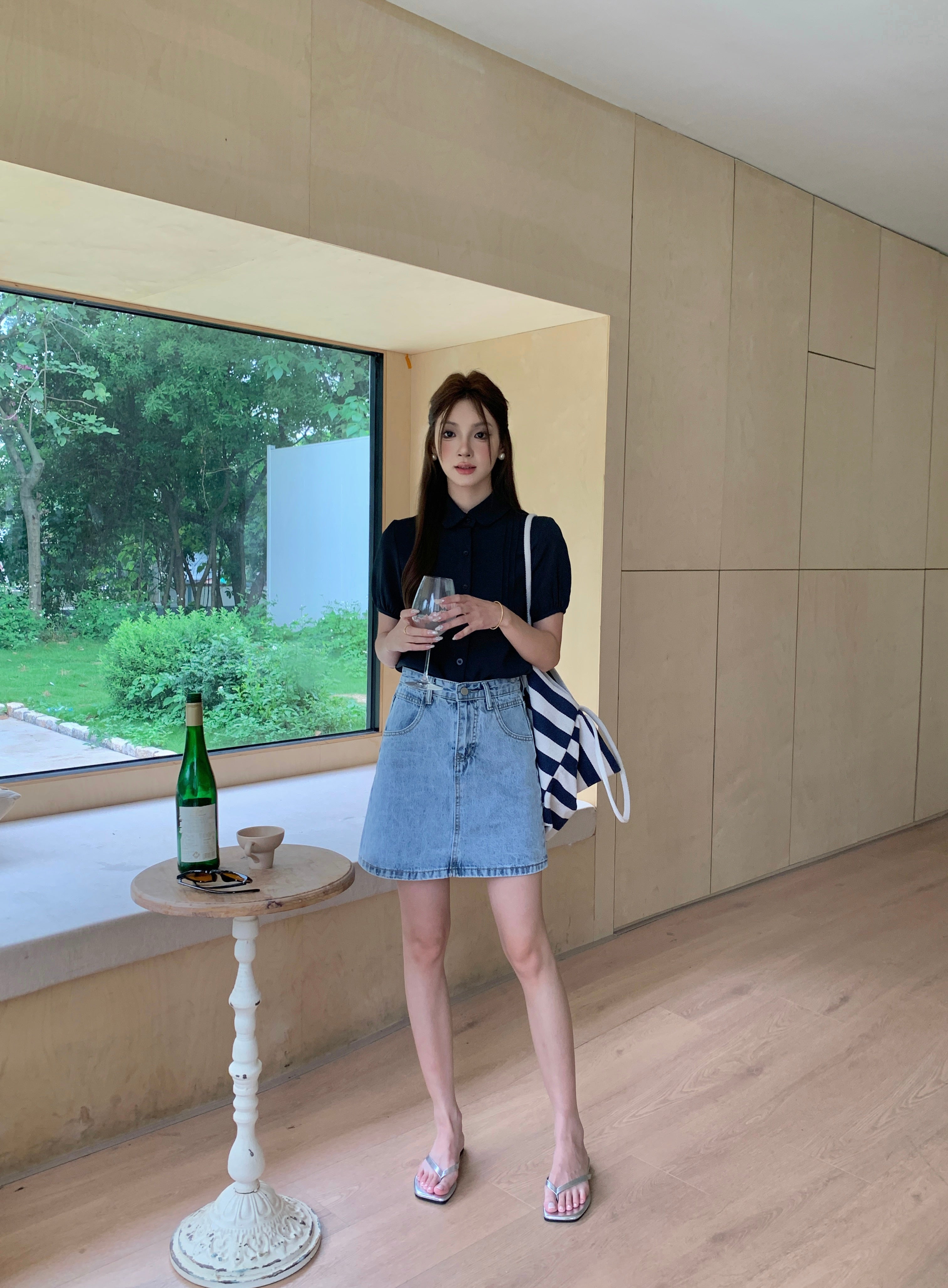Izzie Denim Skirt