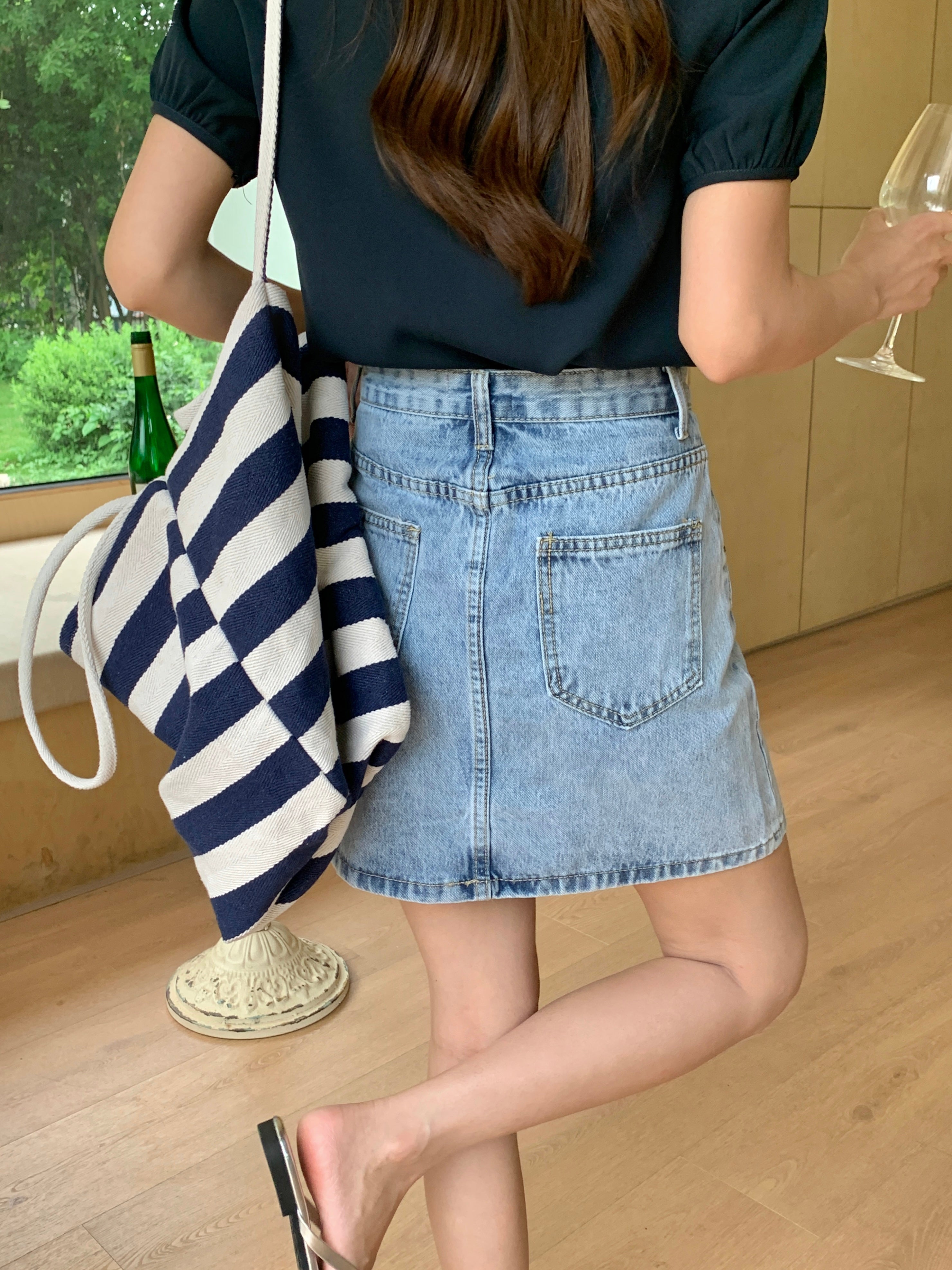 Izzie Denim Skirt