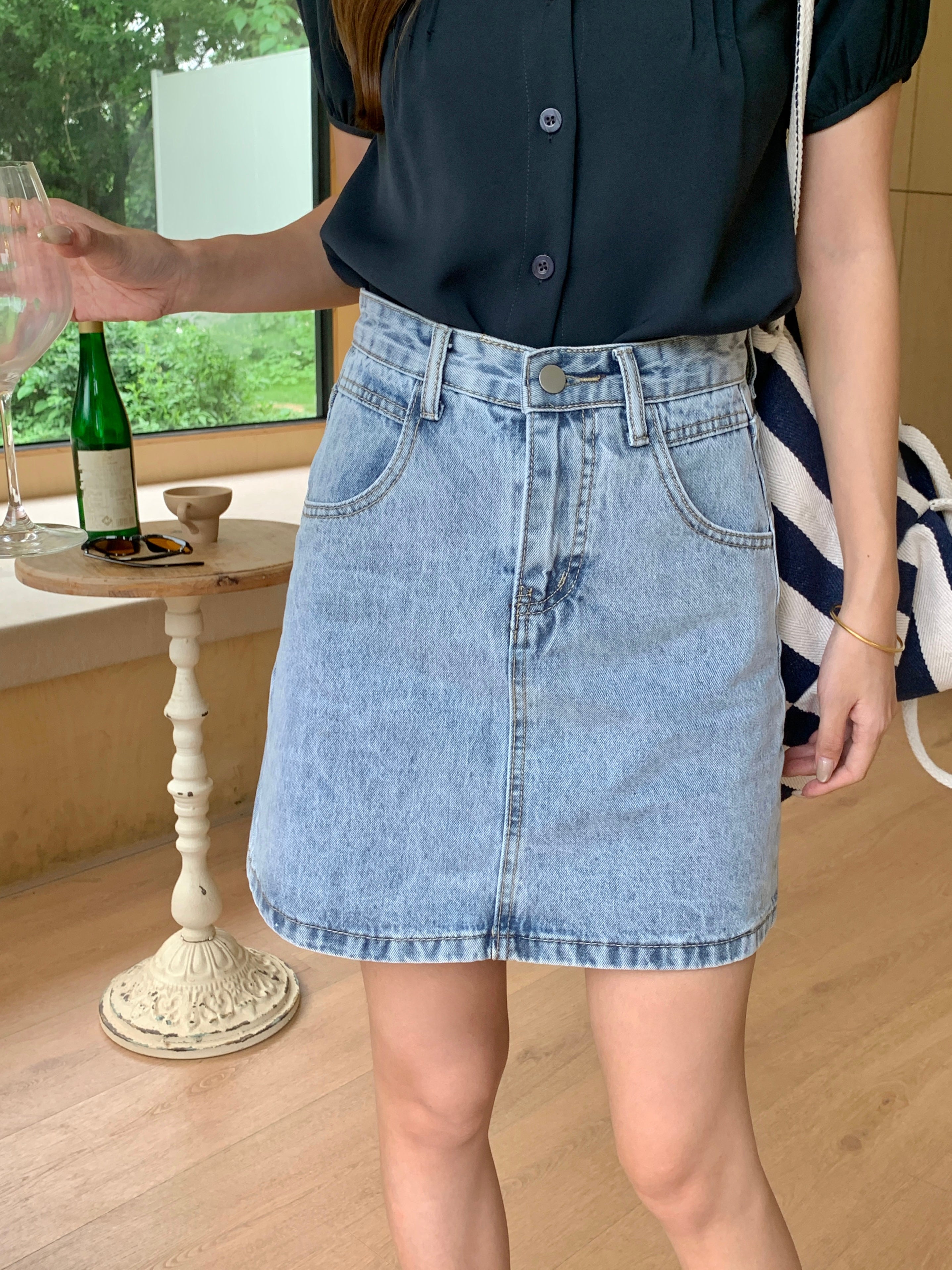 Izzie Denim Skirt