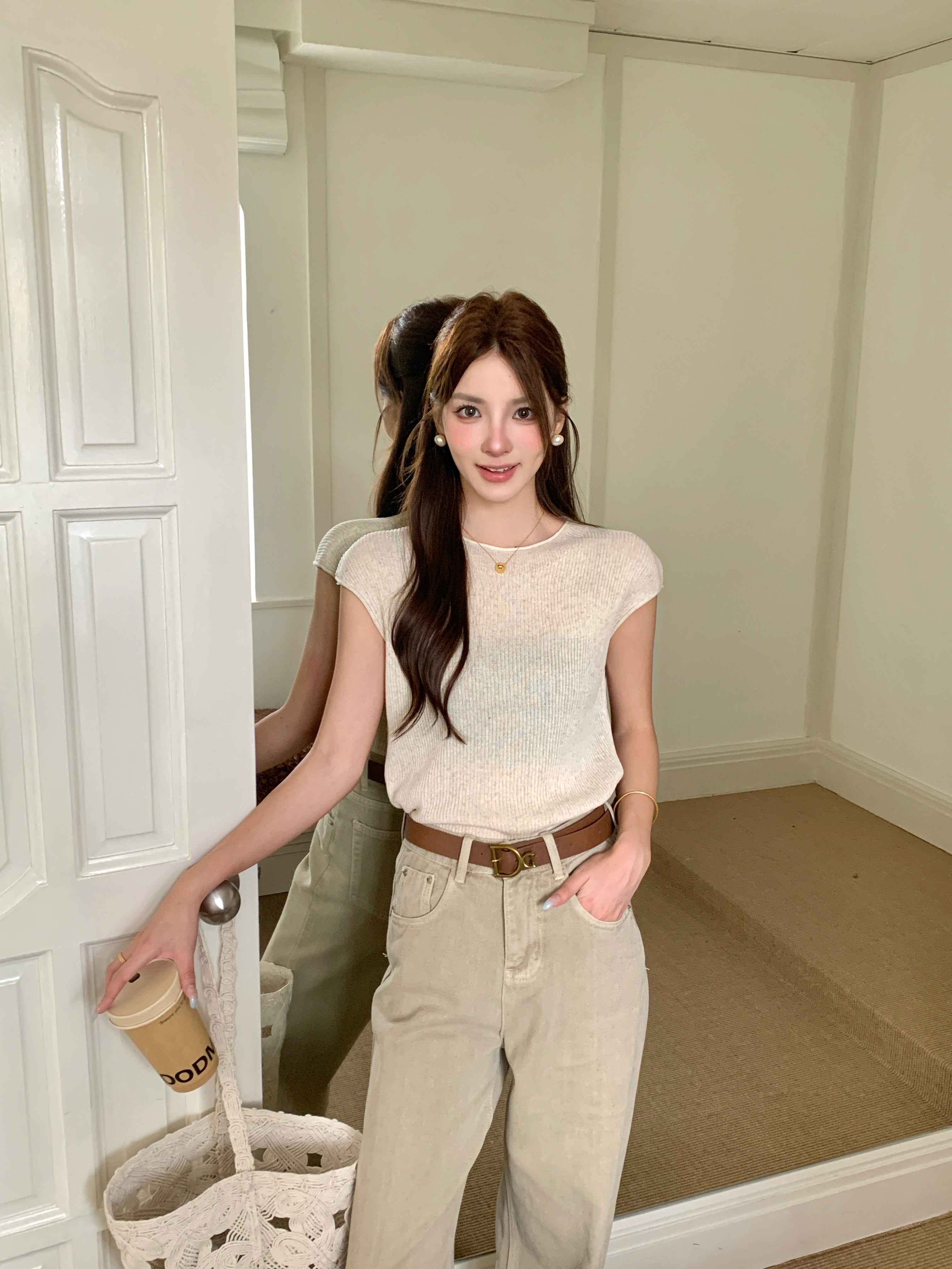 Dorona Knitted Top