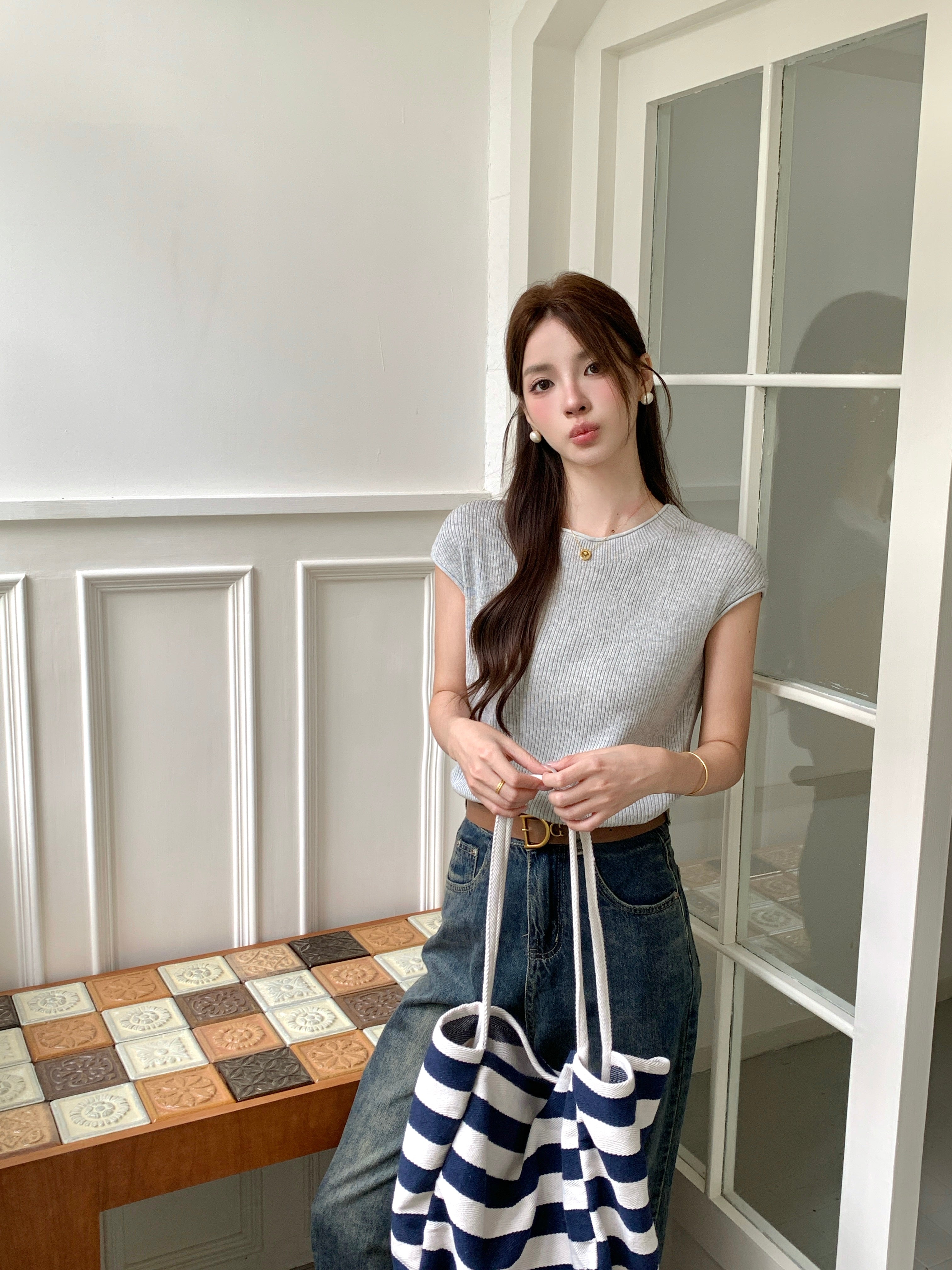 Dorona Knitted Top