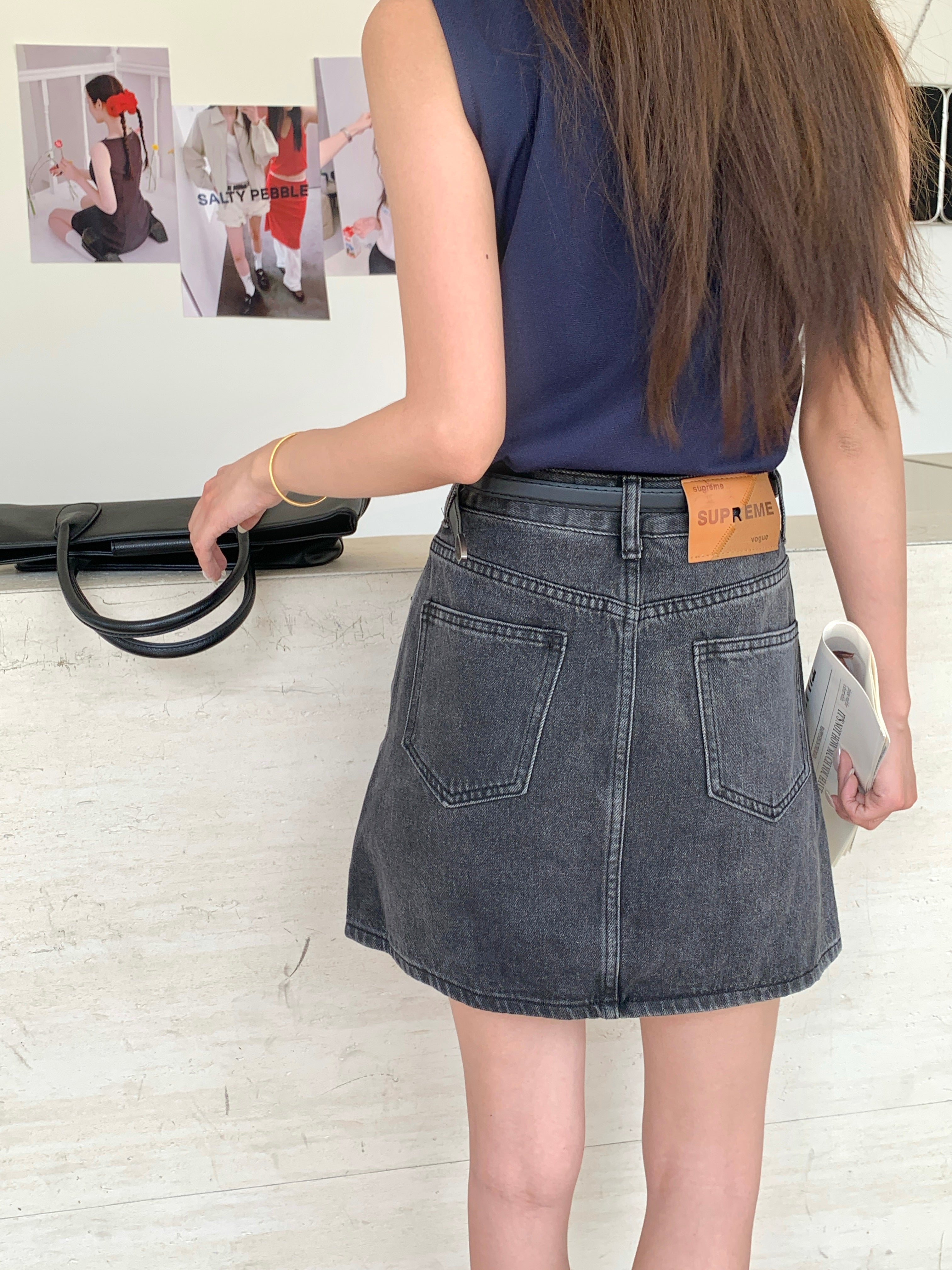 Gaby Denim Skirt