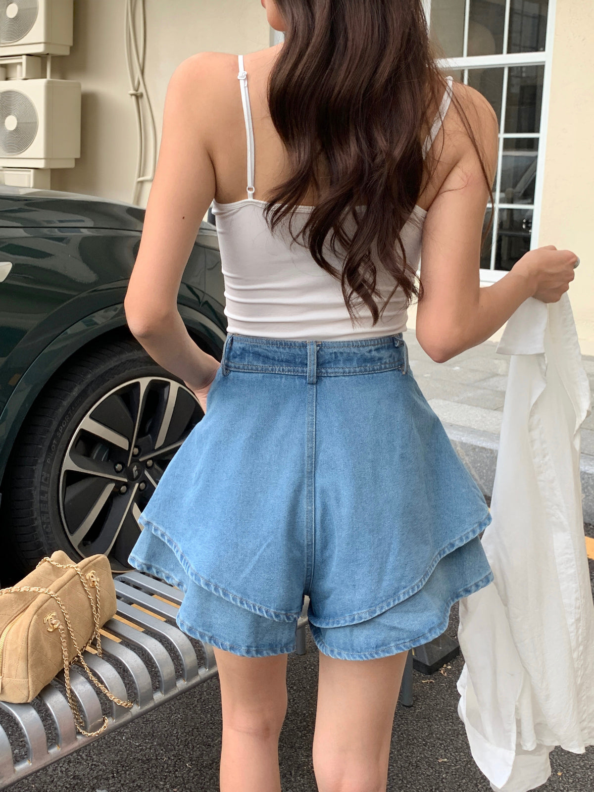 Puffinn Denim Shorts