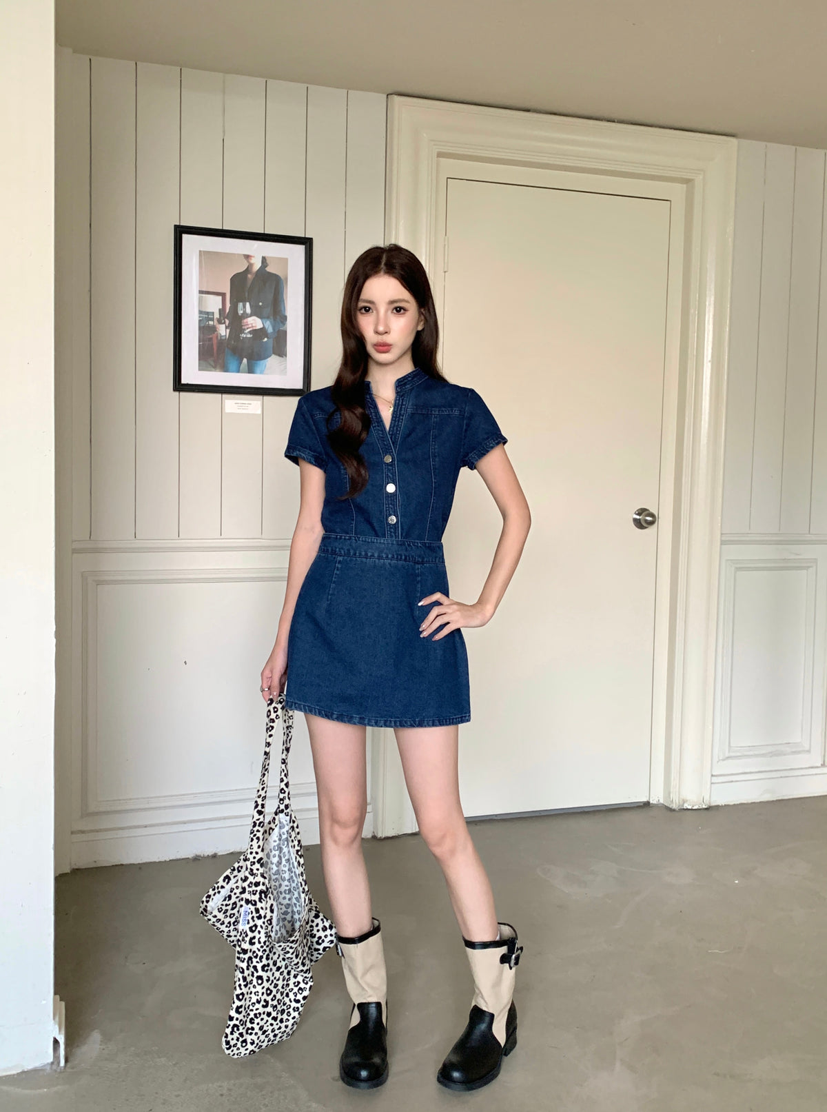 Sutton Denim Skirt