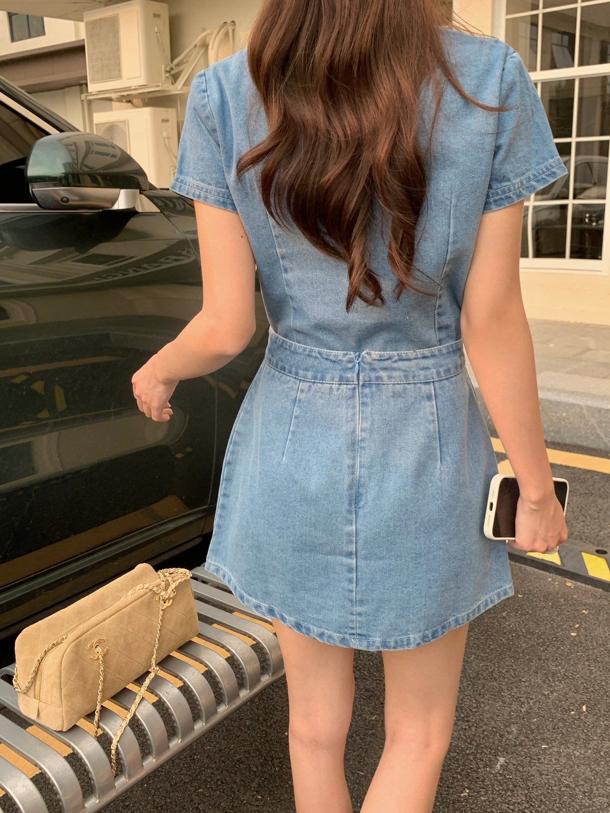 Sutton Denim Skirt