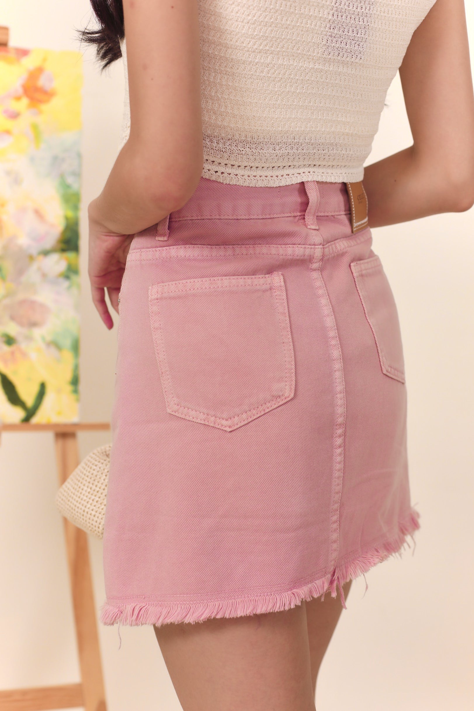 Lizzie Denim Skirt