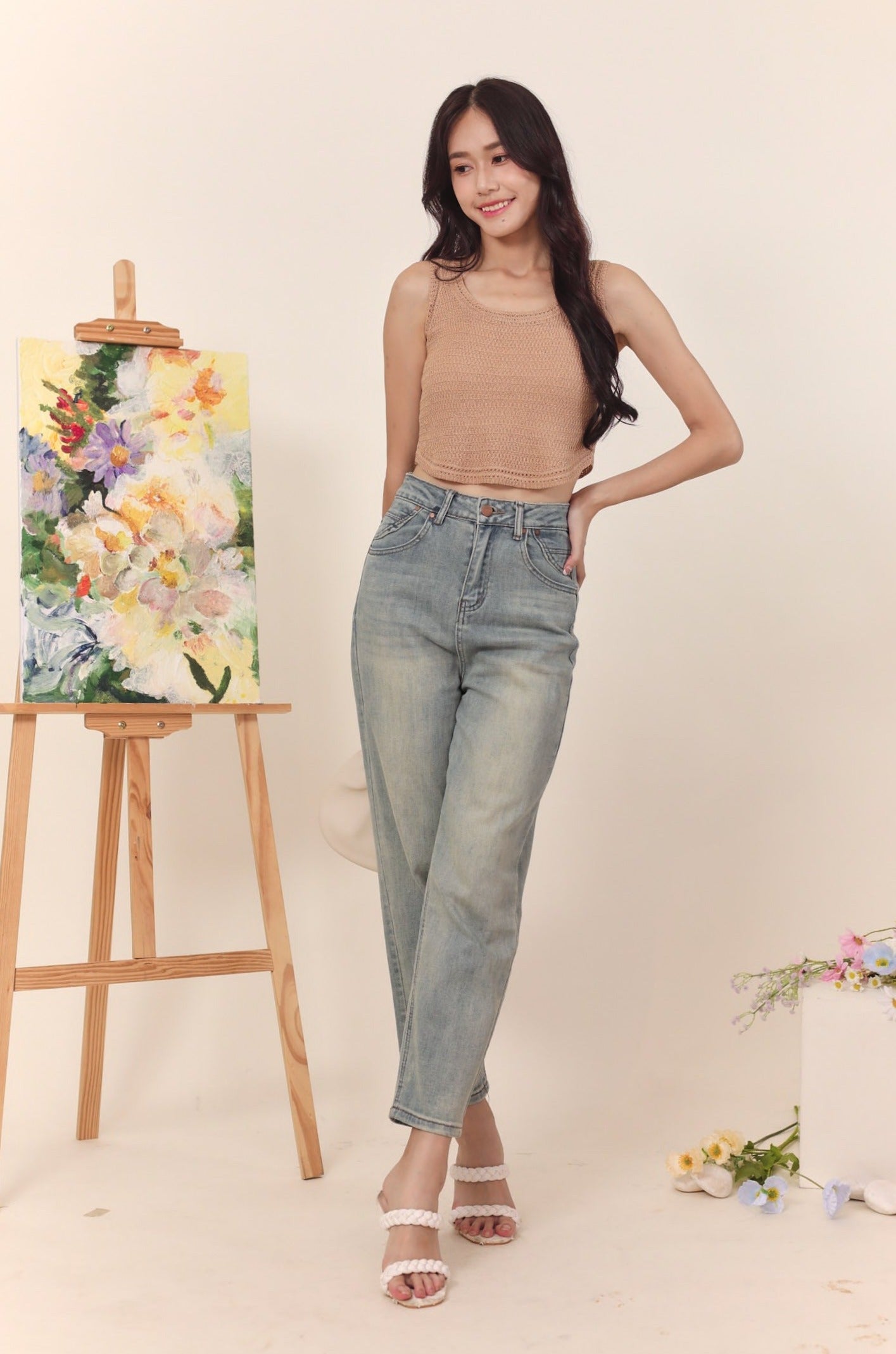 Maddil Denim Pants