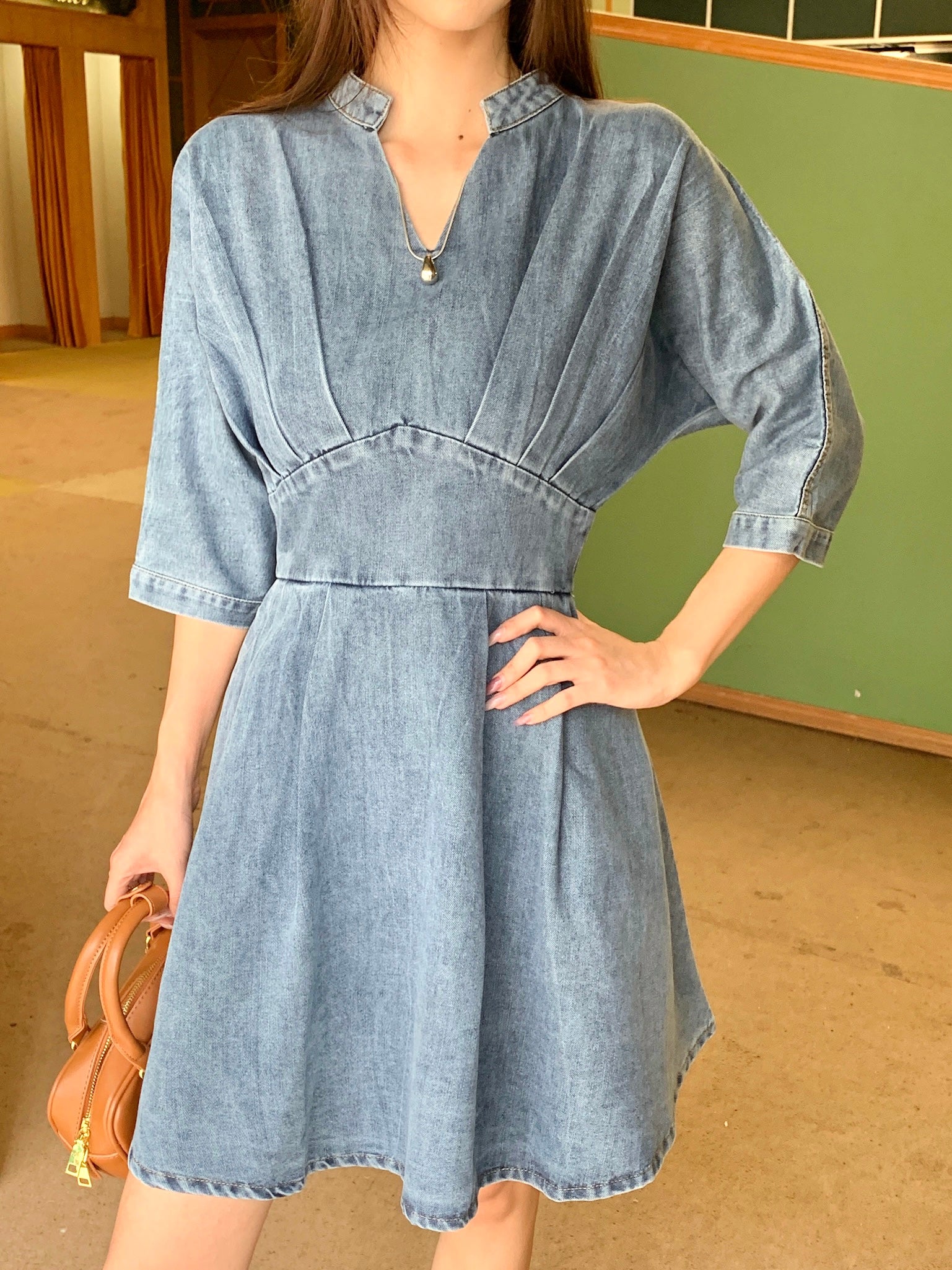 Floss Denim Dress