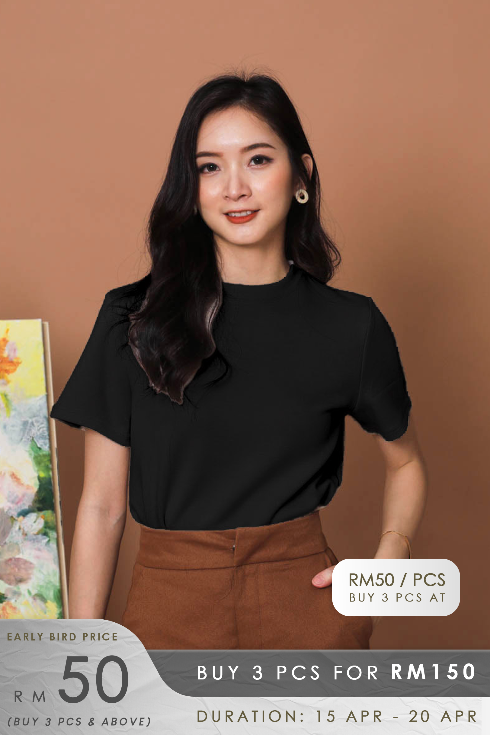 Basic Crew Neck Tee
