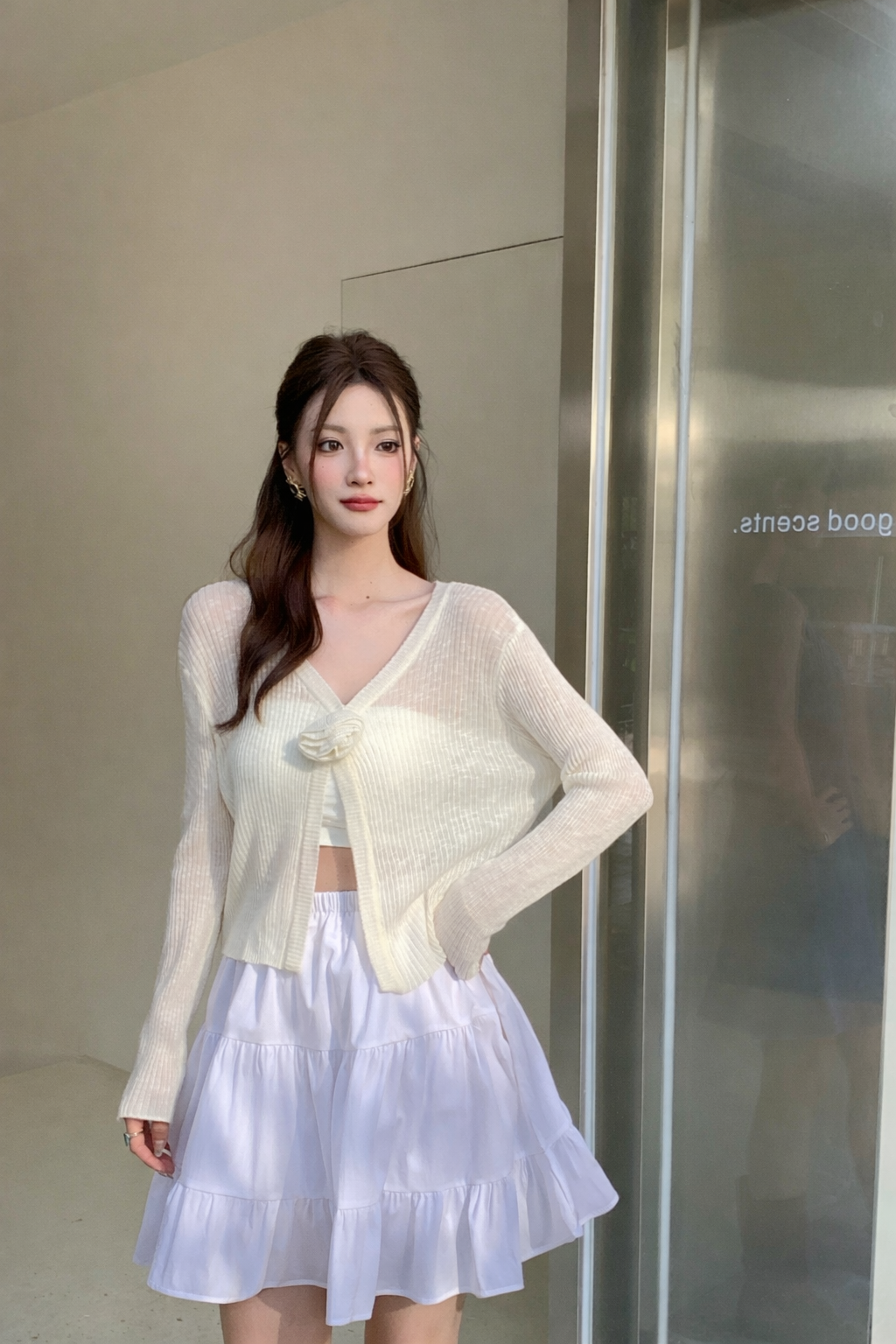 Rina Knitted Cardigan (Defect)