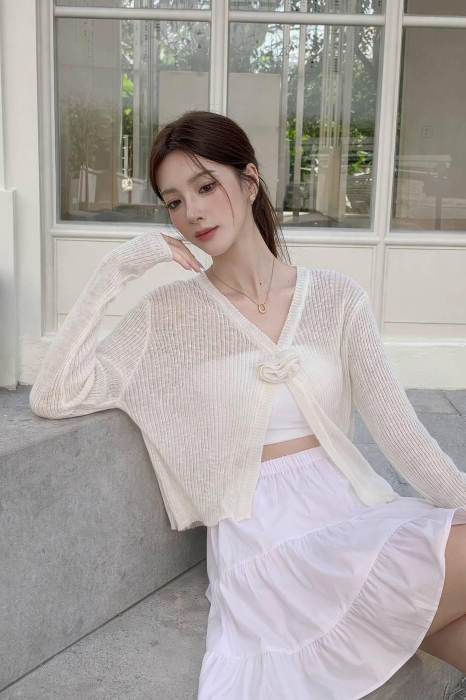 Rina Knitted Cardigan (Defect)