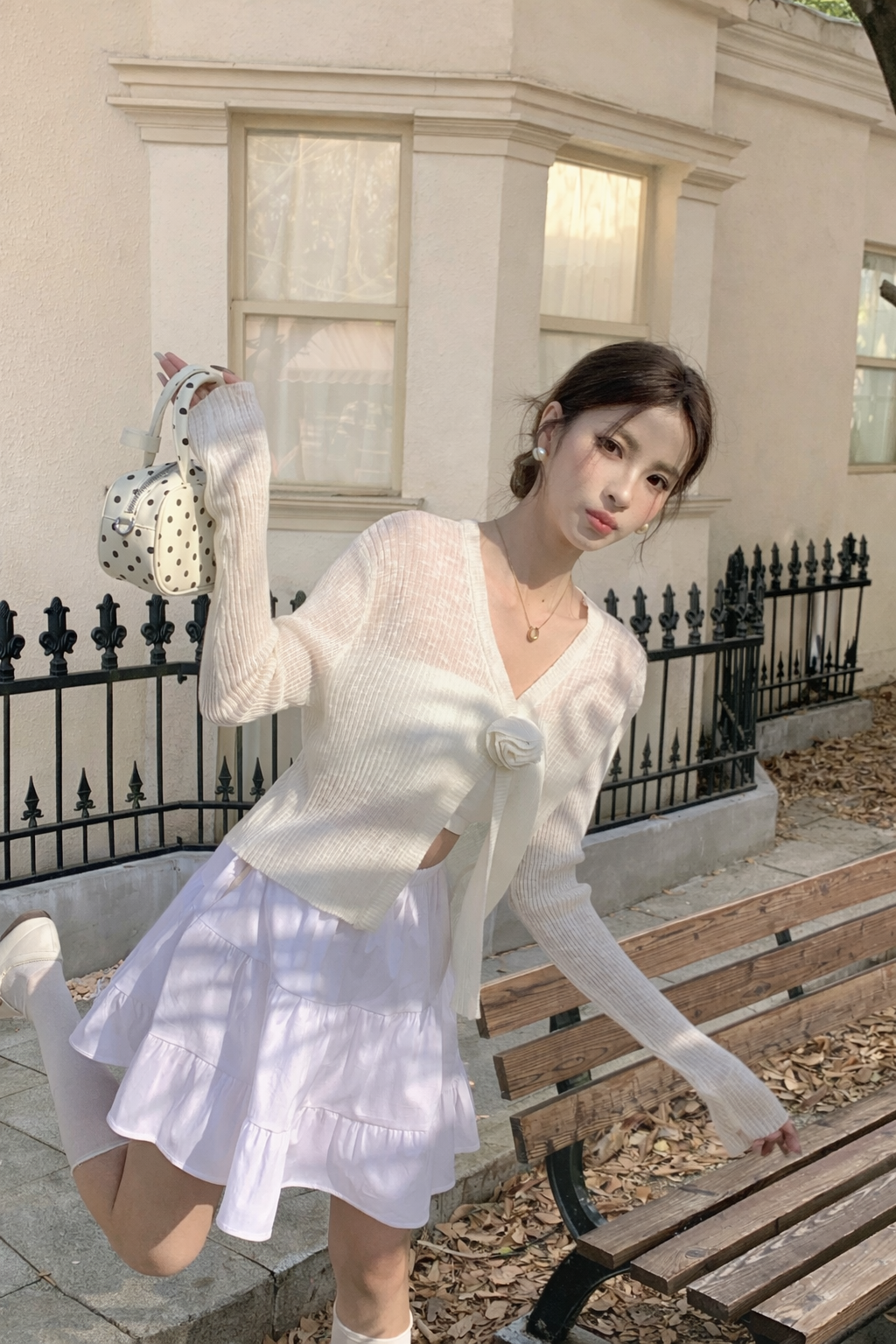 Rina Knitted Cardigan (Defect)