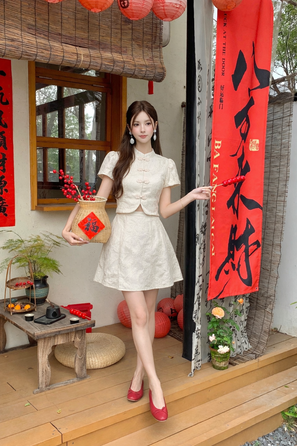 Hua Zhan Cheongsam Skirt