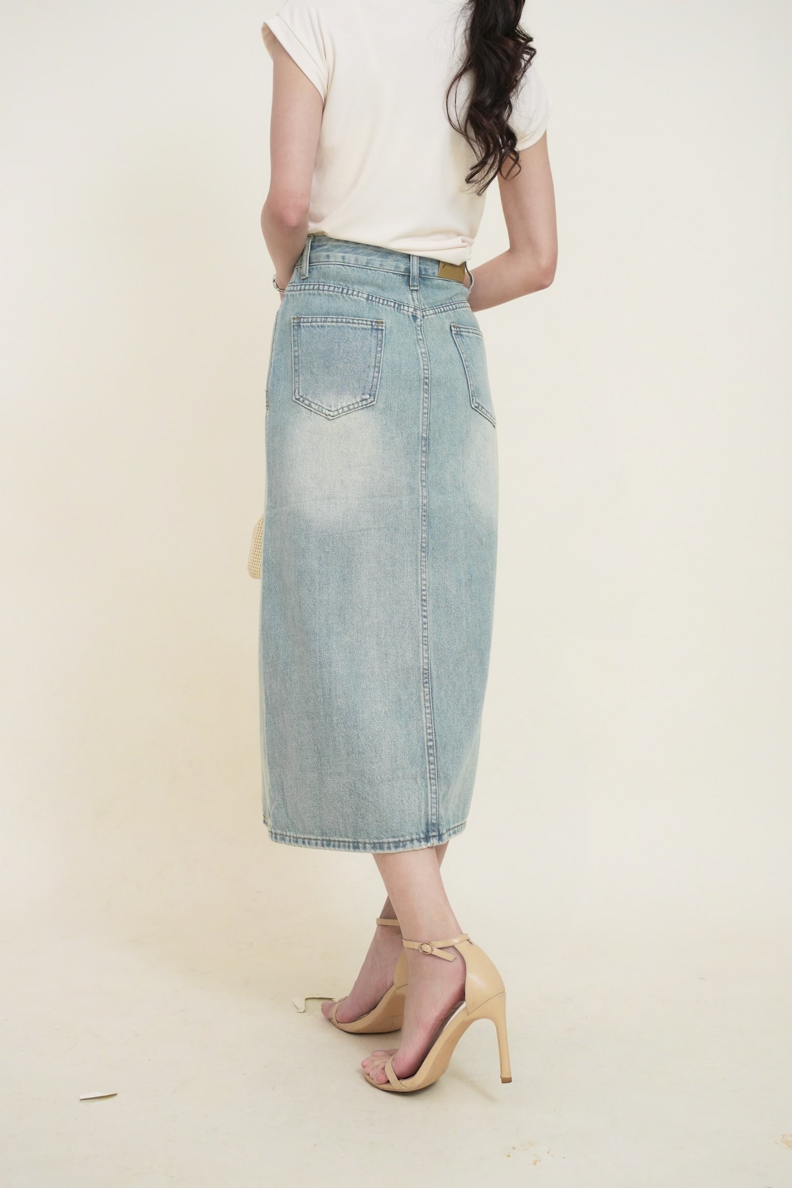 Rowena Denim Skirt