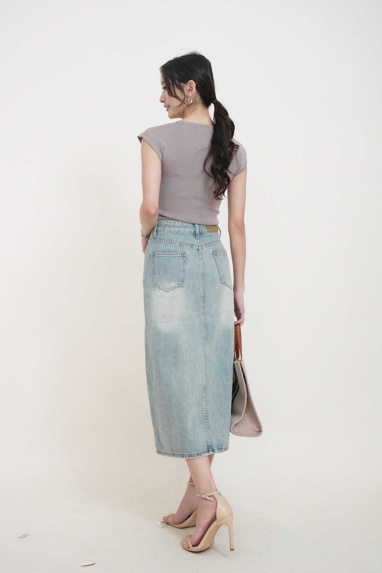 Rowena Denim Skirt