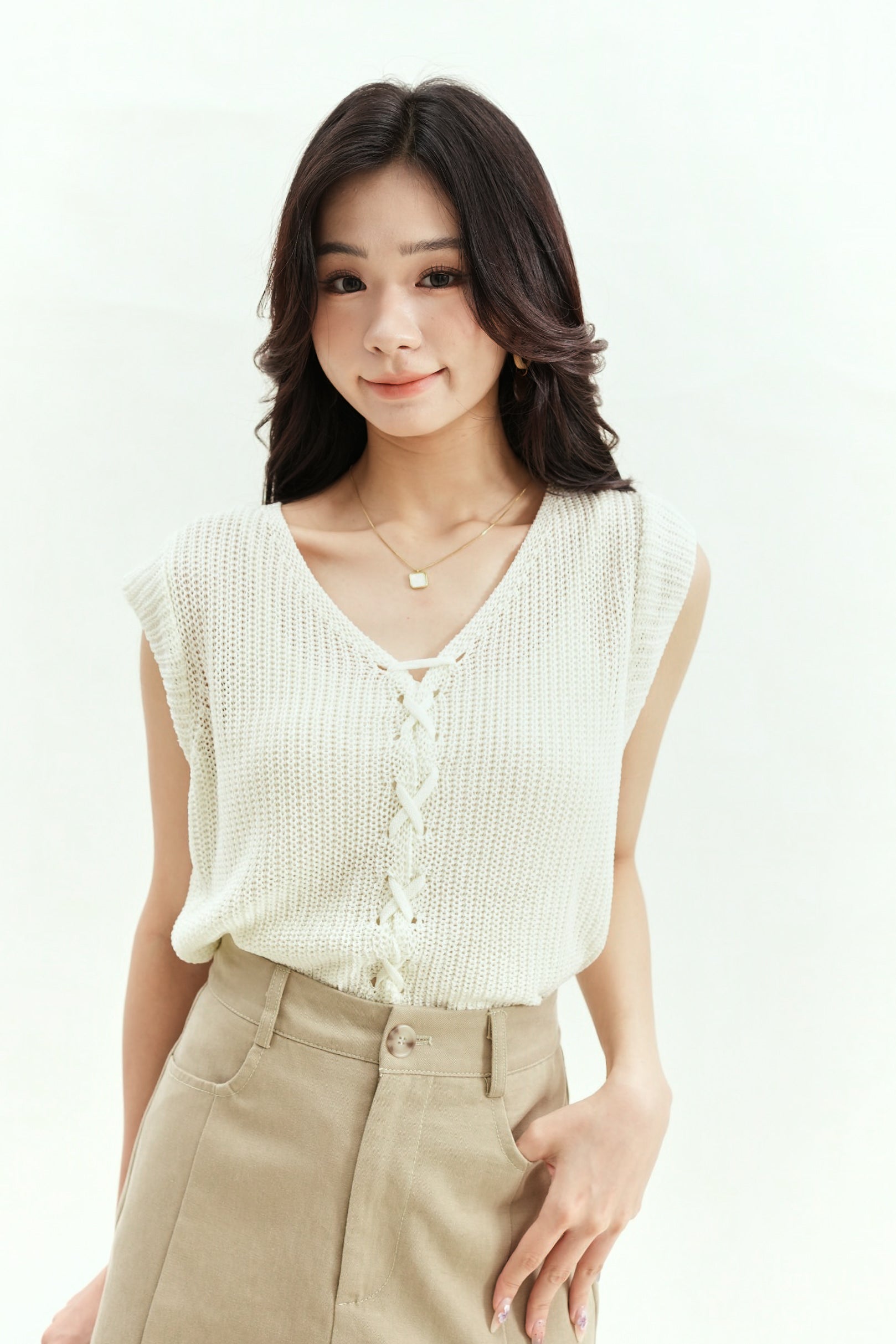 Nerina Knitted Top