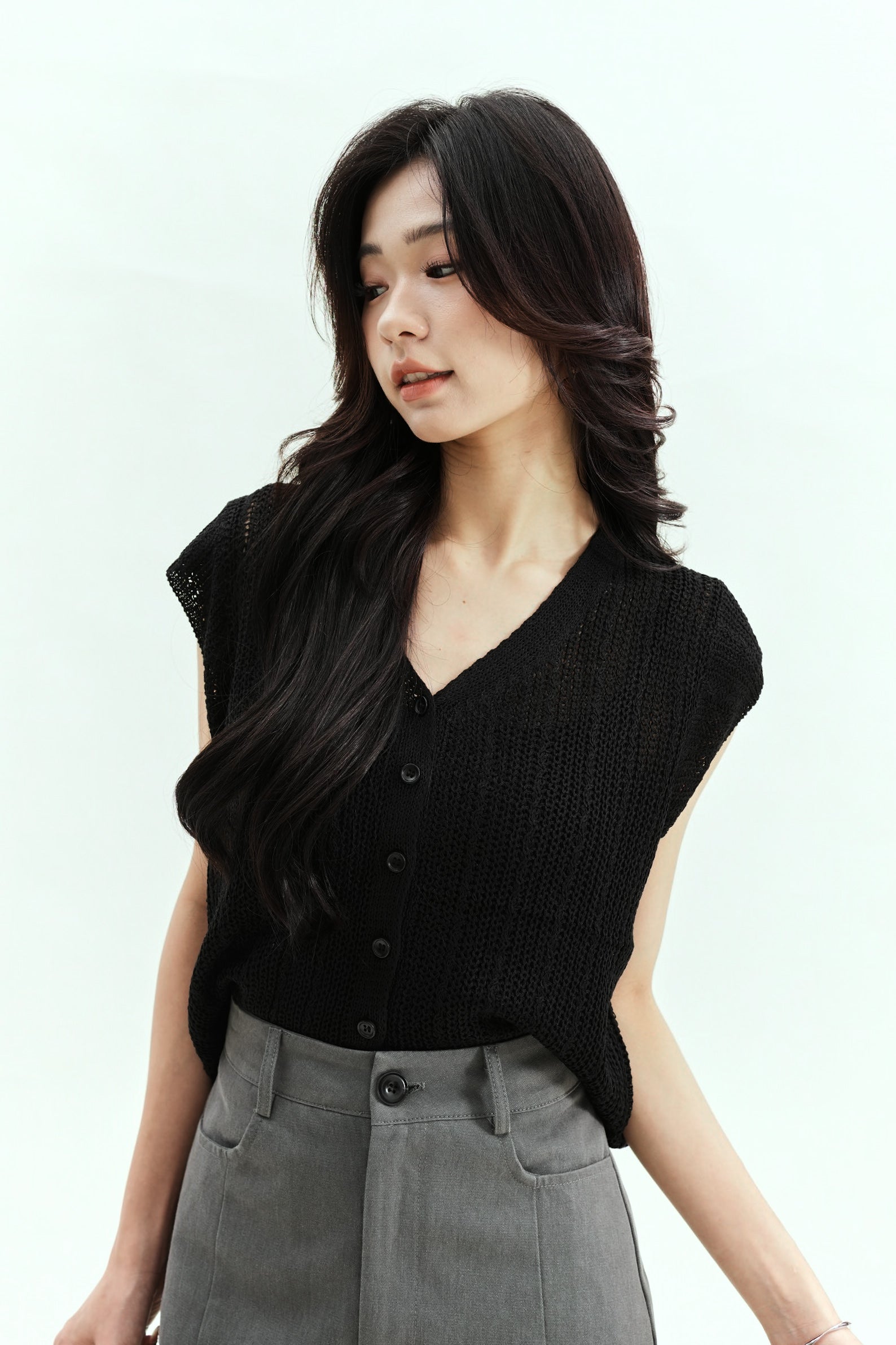 Suno Knitted Top