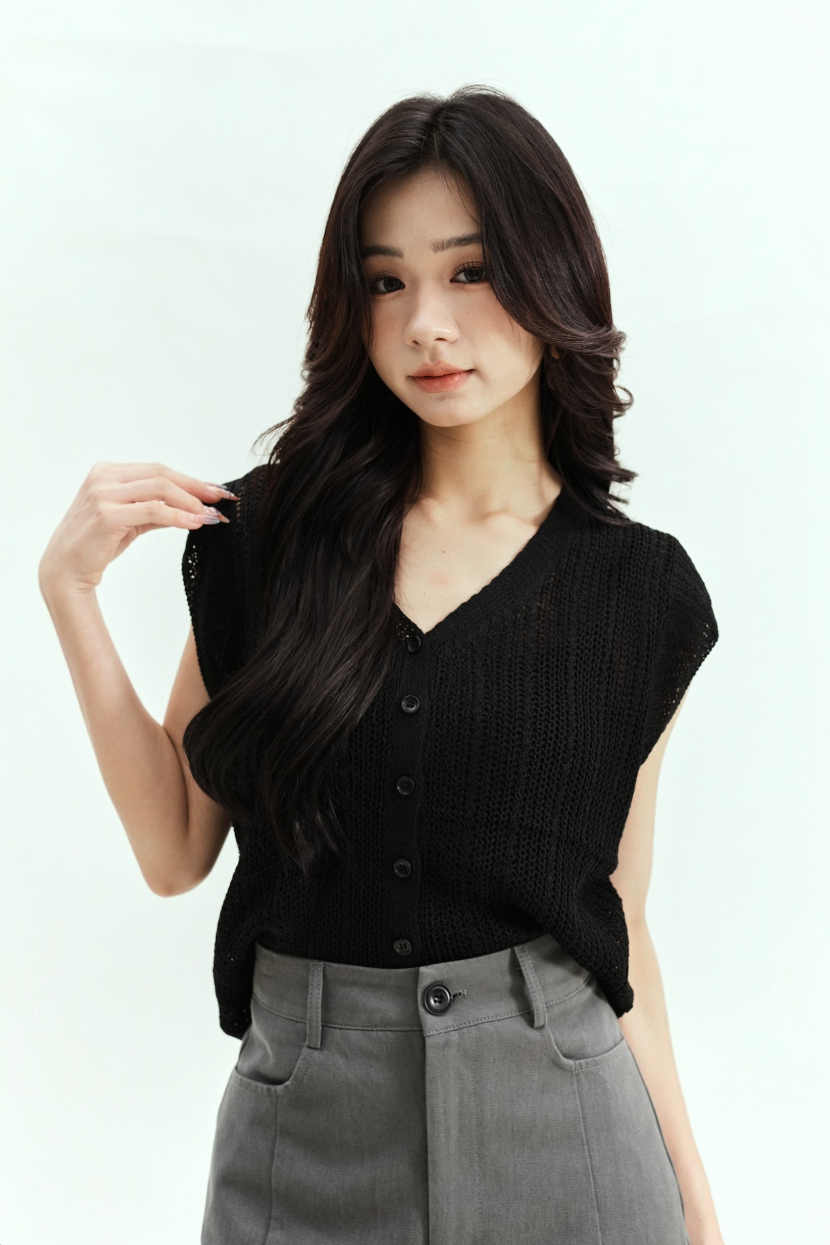Suno Knitted Top