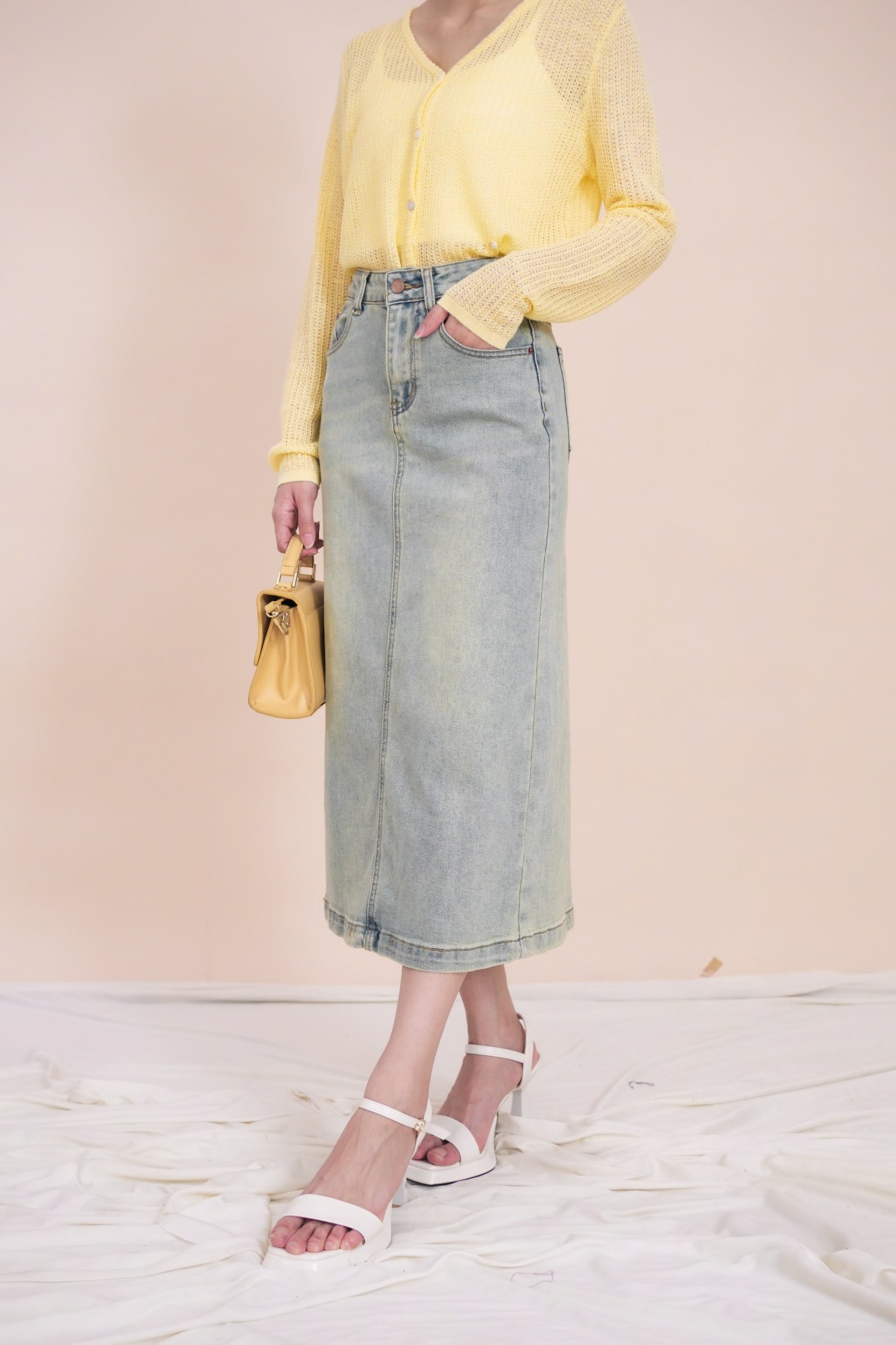Jeetaya Denim Skirt