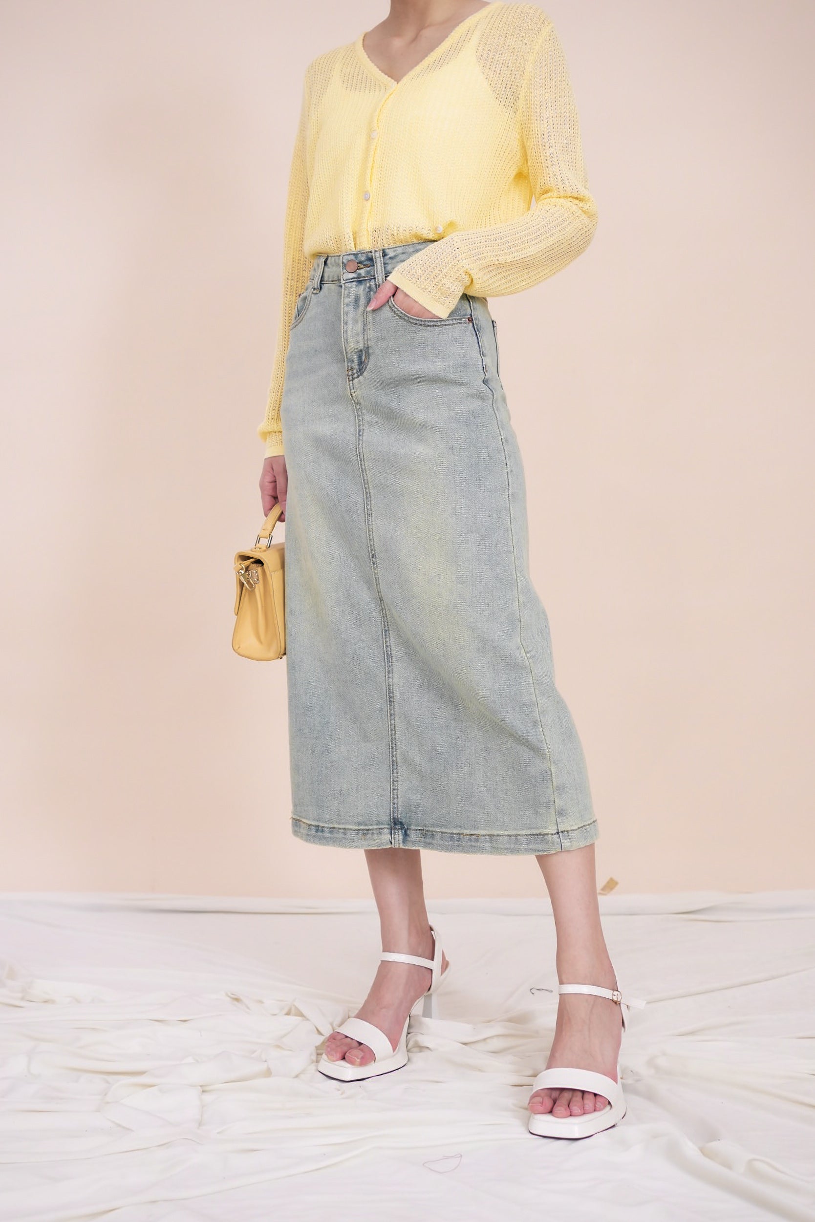 Jeetaya Denim Skirt