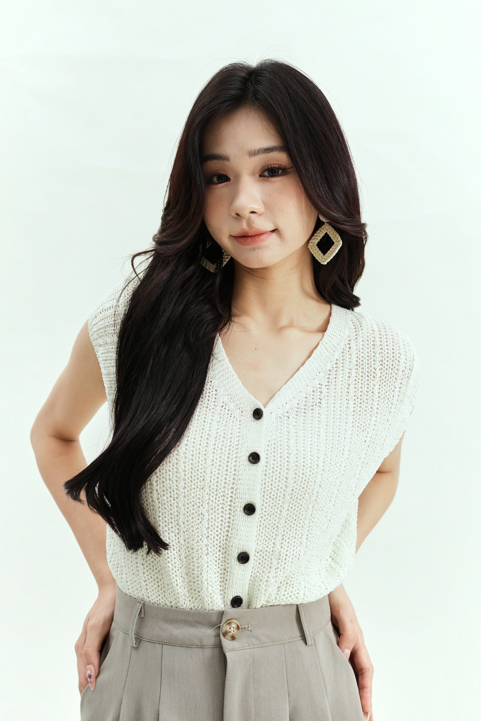 Suno Knitted Top