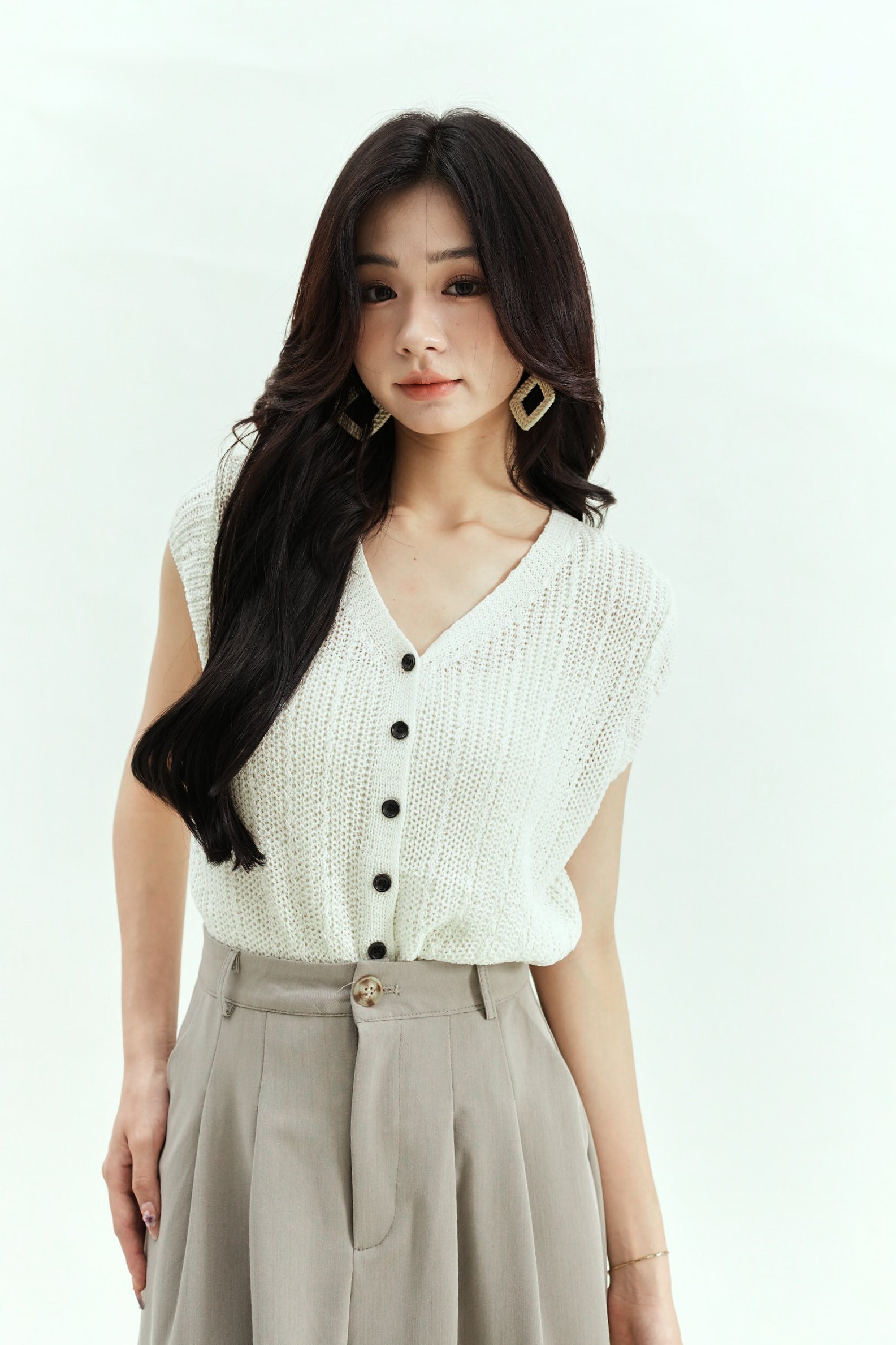 Suno Knitted Top