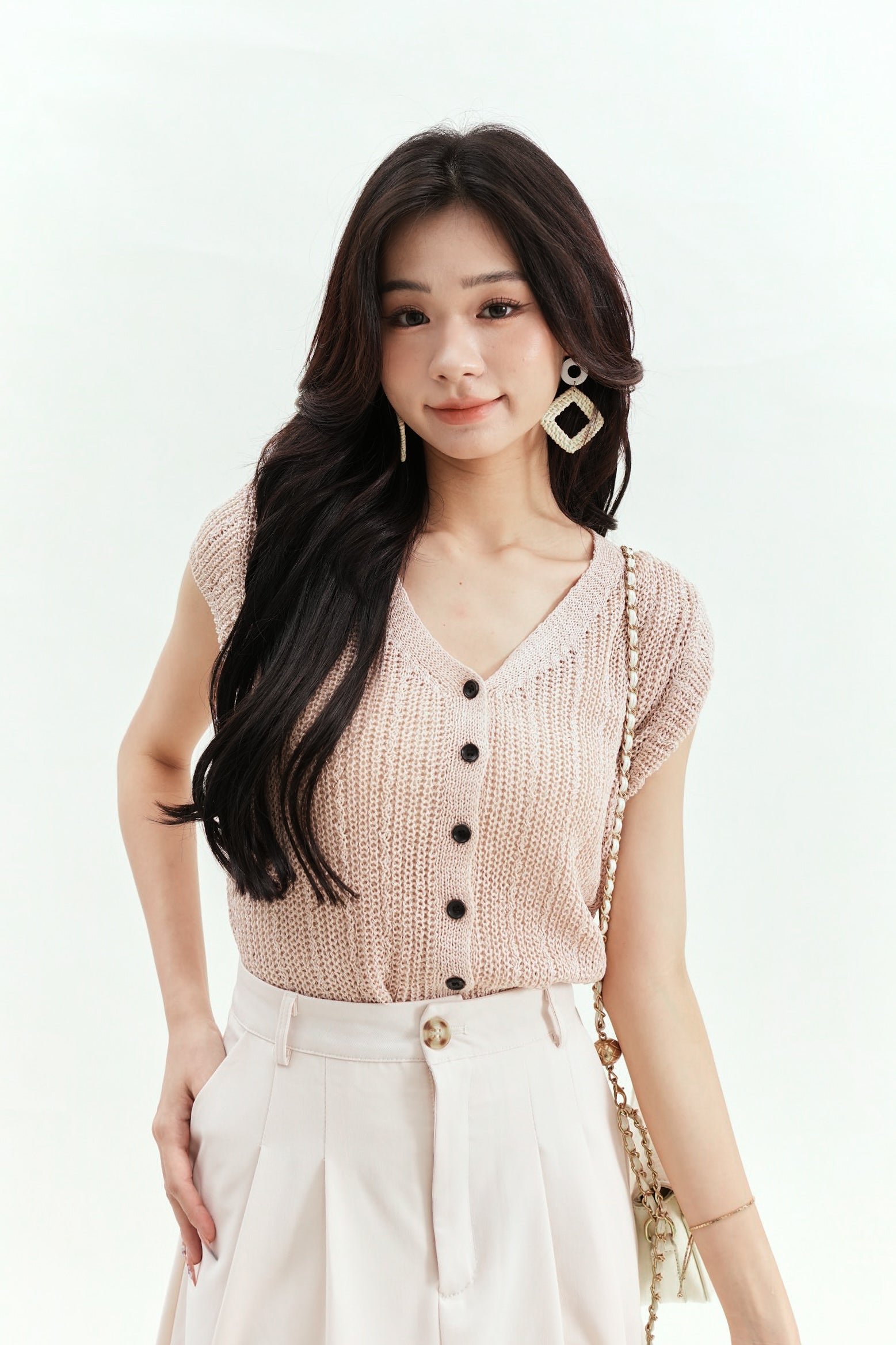 Suno Knitted Top