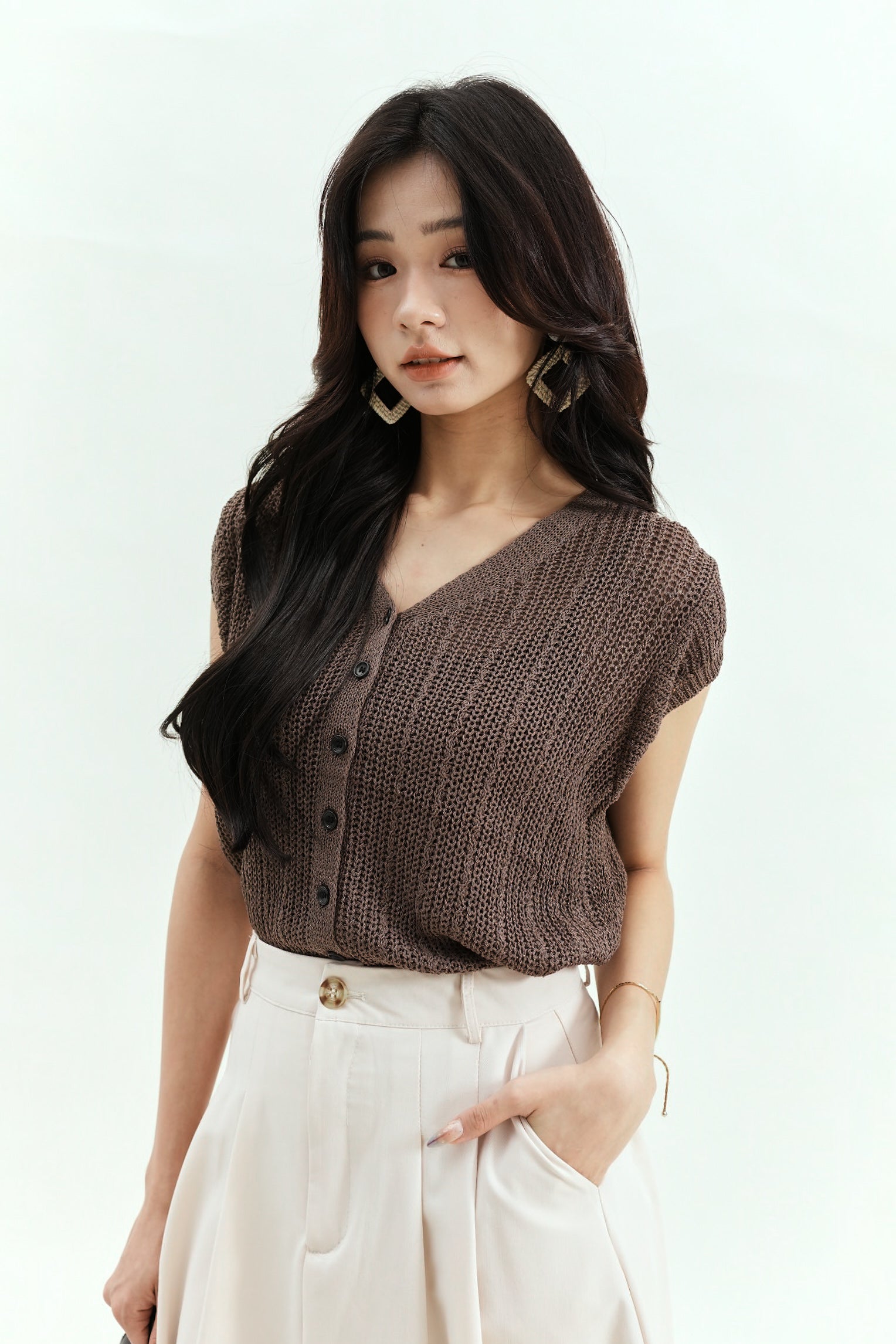 Suno Knitted Top