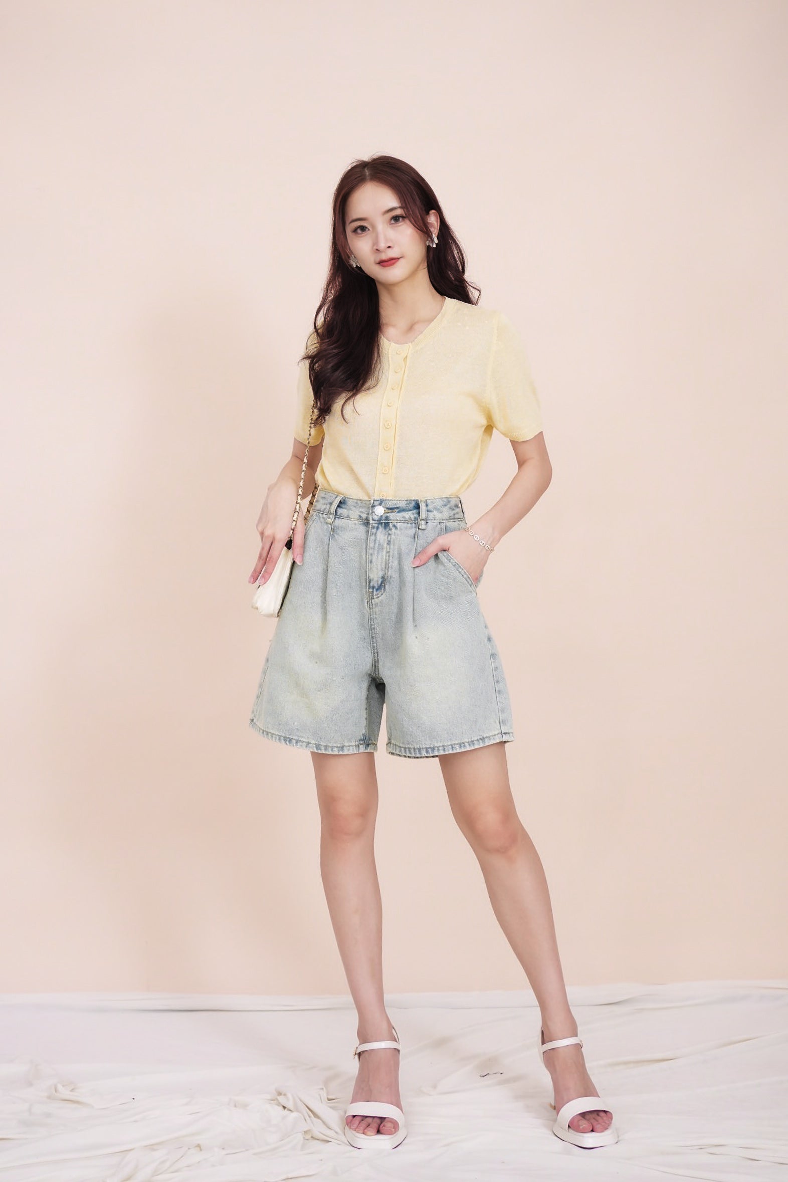 Kyoka Denim Shorts