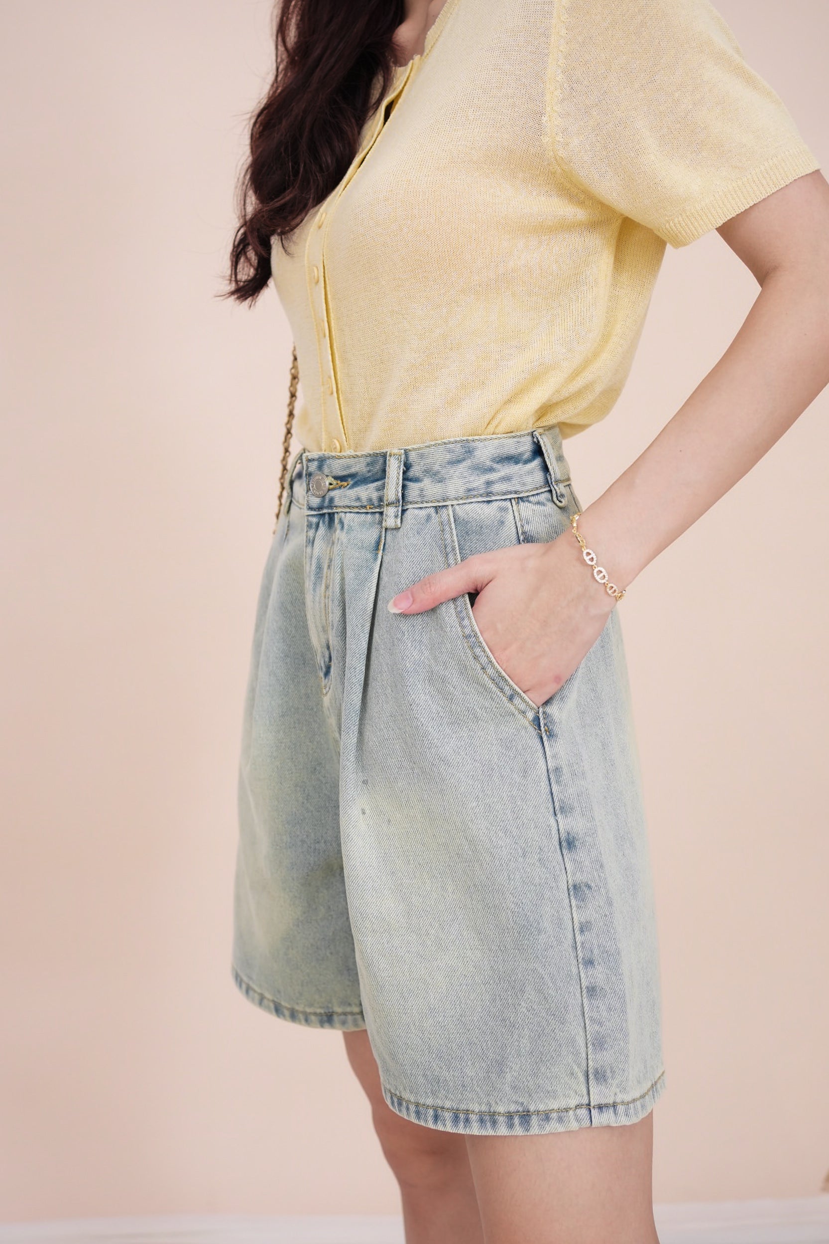Kyoka Denim Shorts