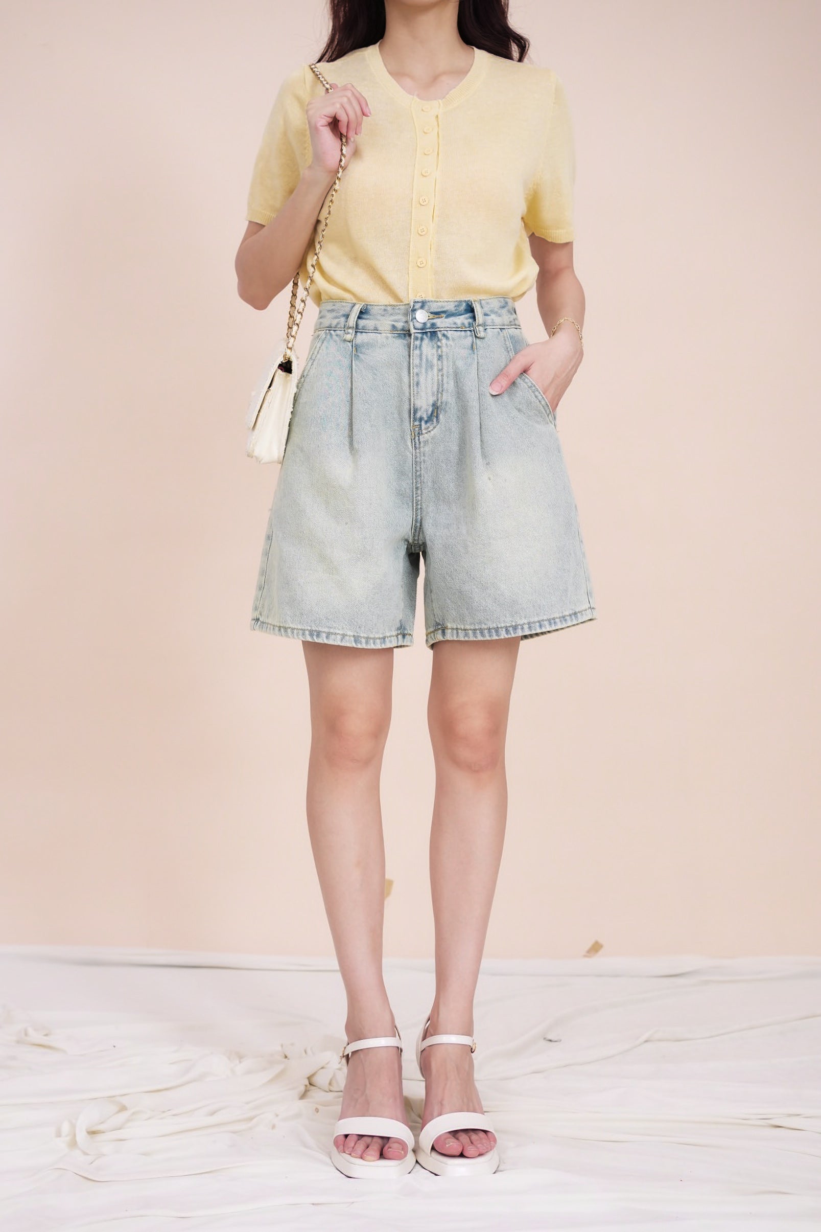 Kyoka Denim Shorts