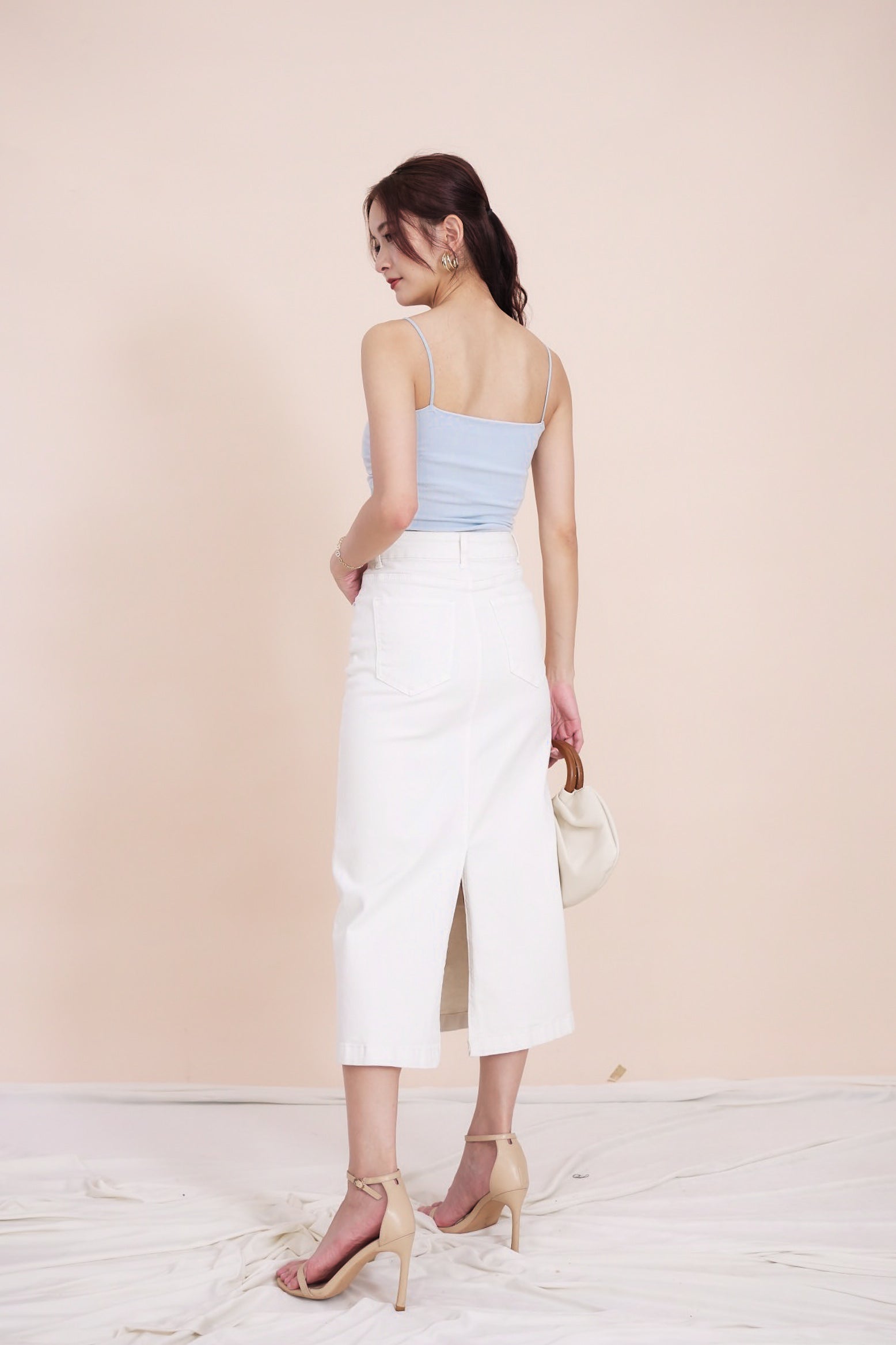 Jeetaya Denim Skirt (Defect)