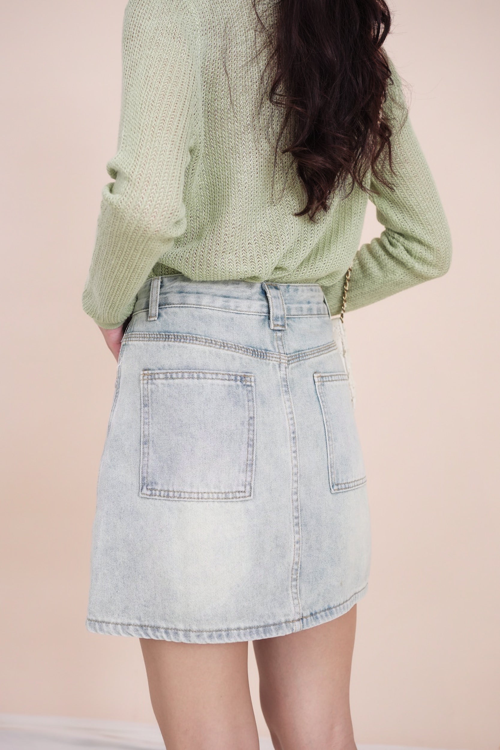 Leslie Denim Skirt