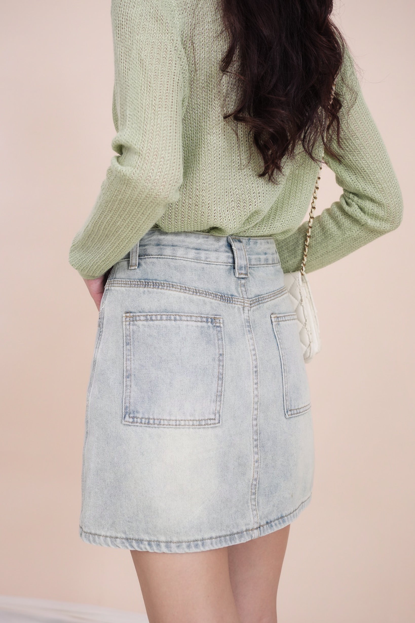 Leslie Denim Skirt