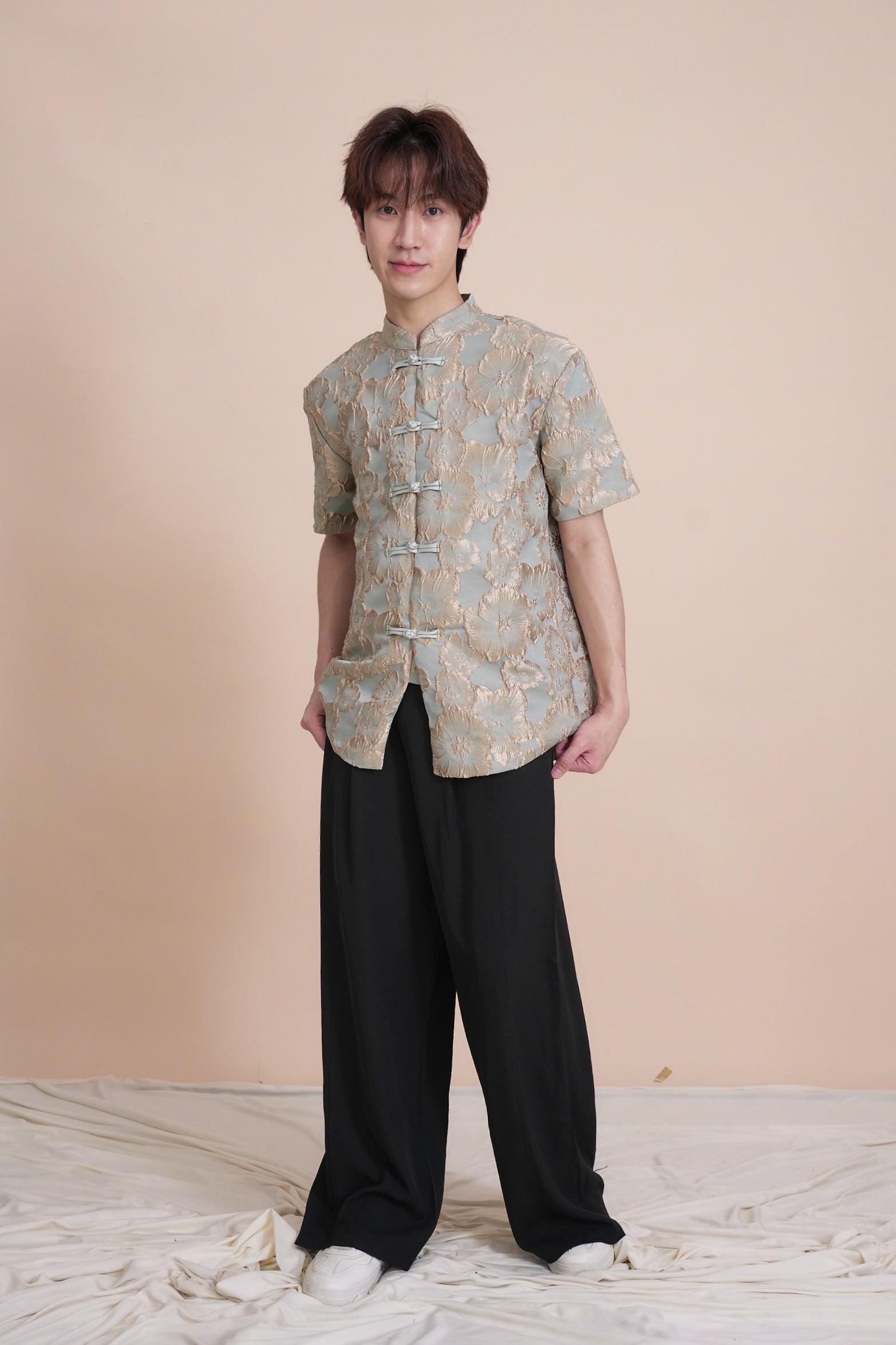 He He Cheongsam Shirt