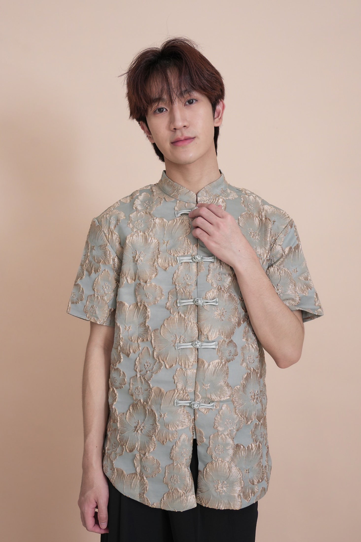 He He Cheongsam Shirt